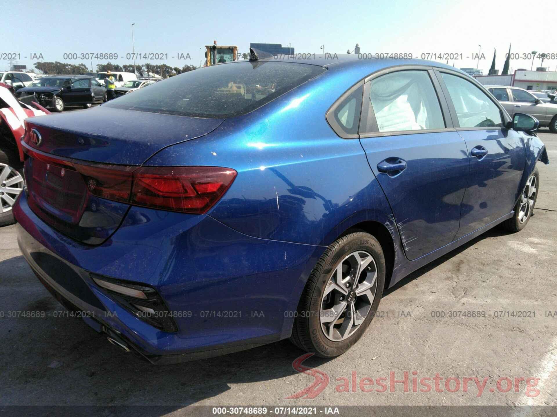 3KPF24AD3KE115036 2019 KIA FORTE