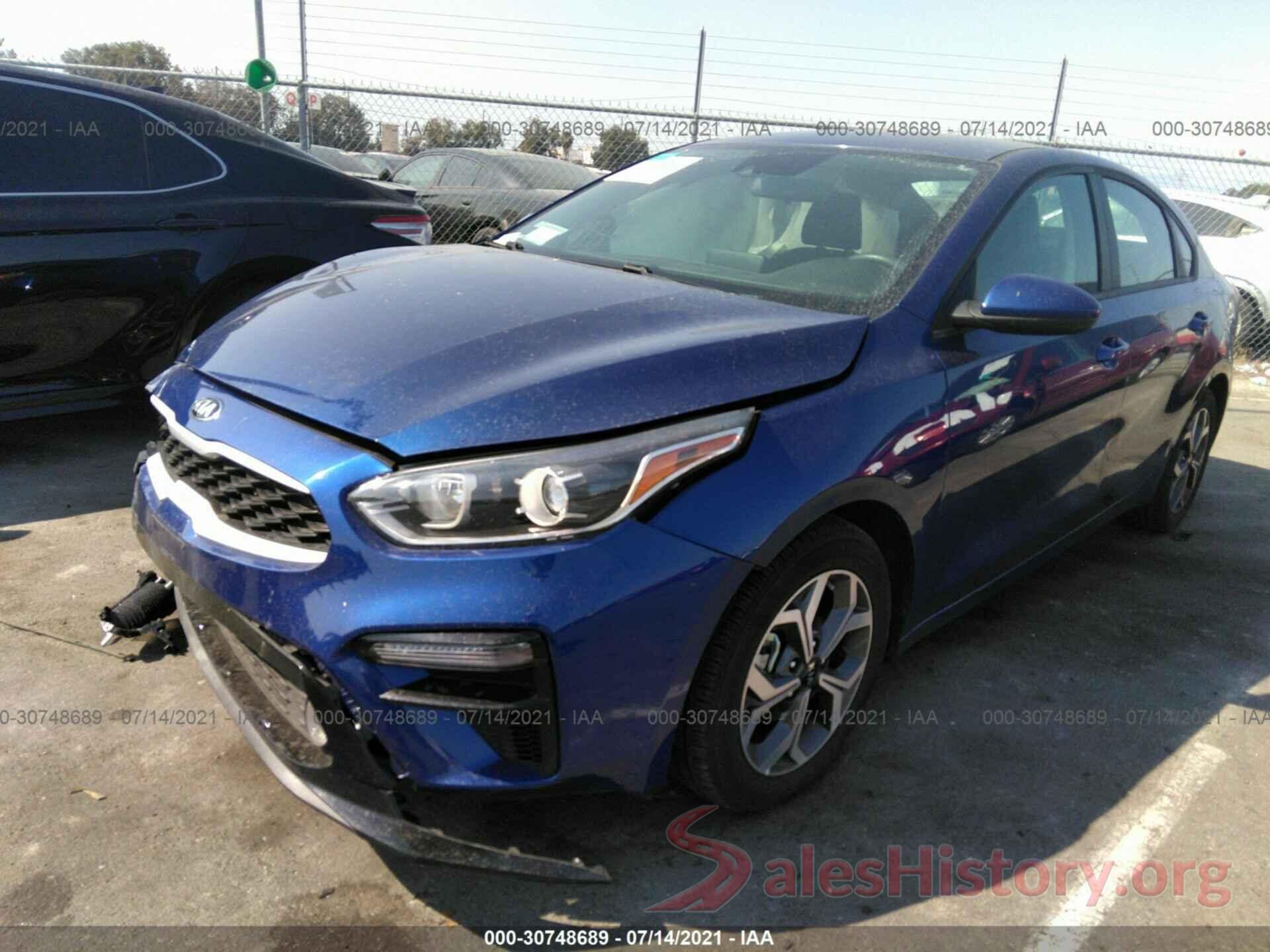 3KPF24AD3KE115036 2019 KIA FORTE