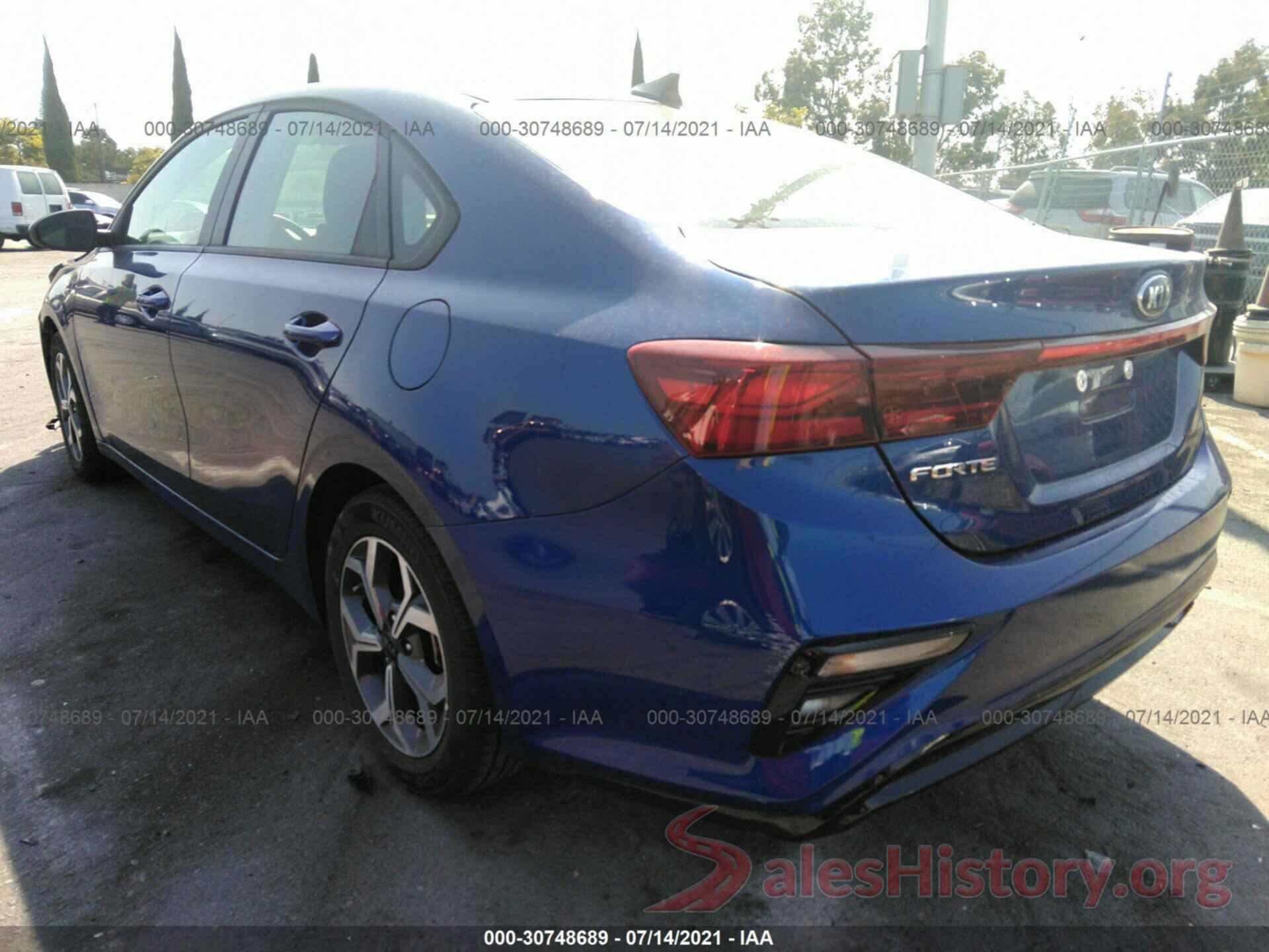 3KPF24AD3KE115036 2019 KIA FORTE