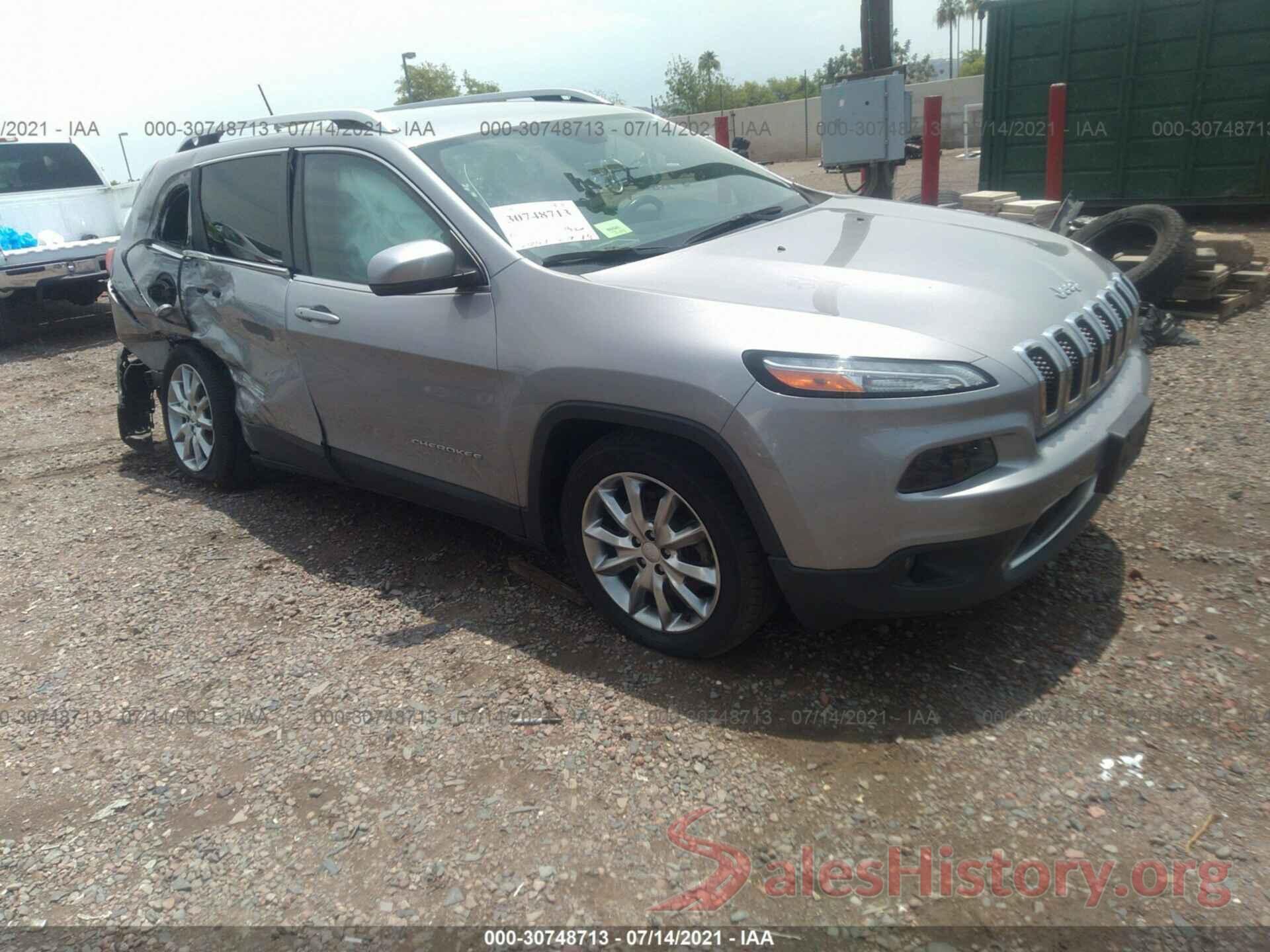 1C4PJLDB9JD568377 2018 JEEP CHEROKEE