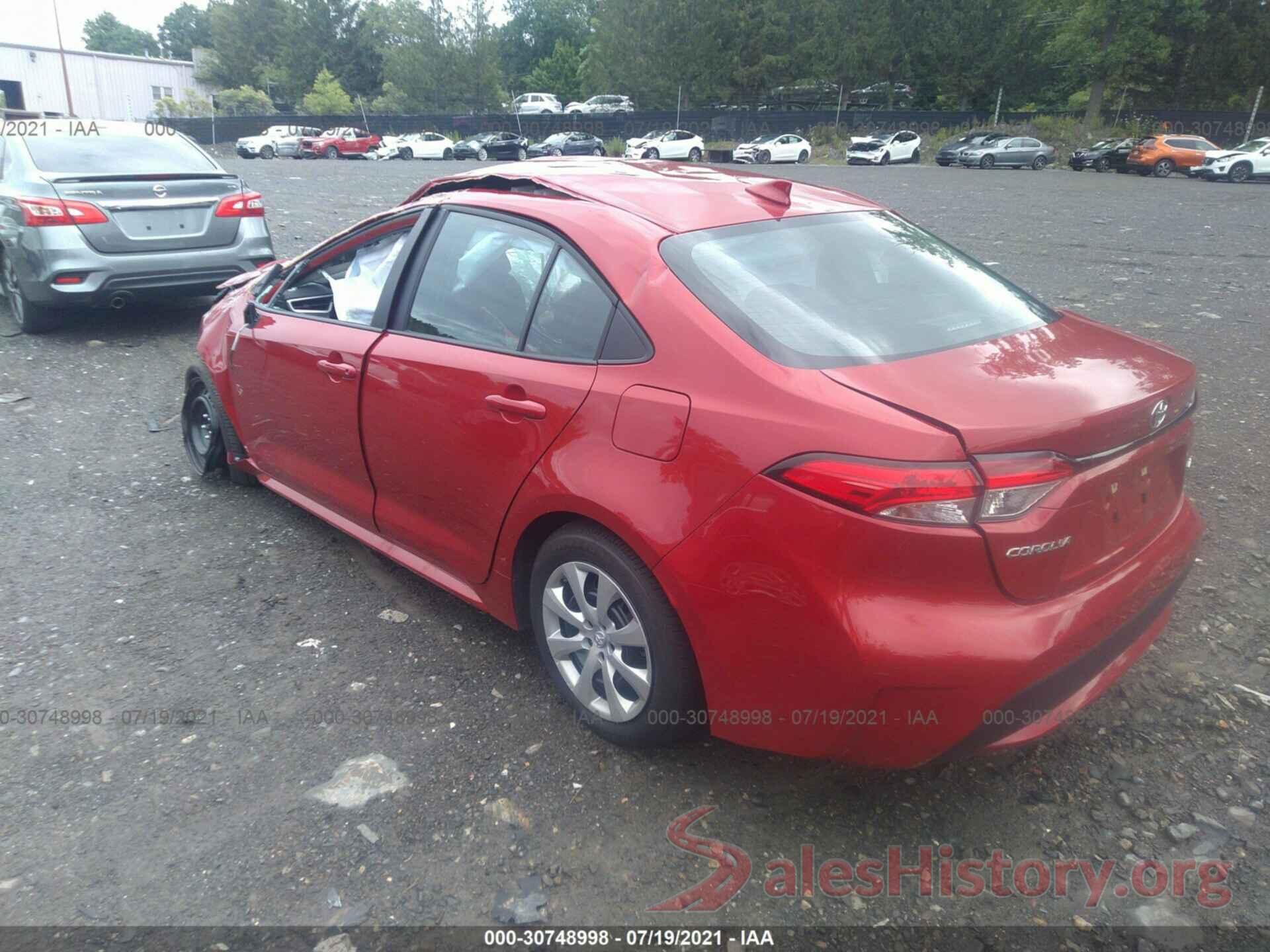 5YFEPMAEXMP242096 2021 TOYOTA COROLLA