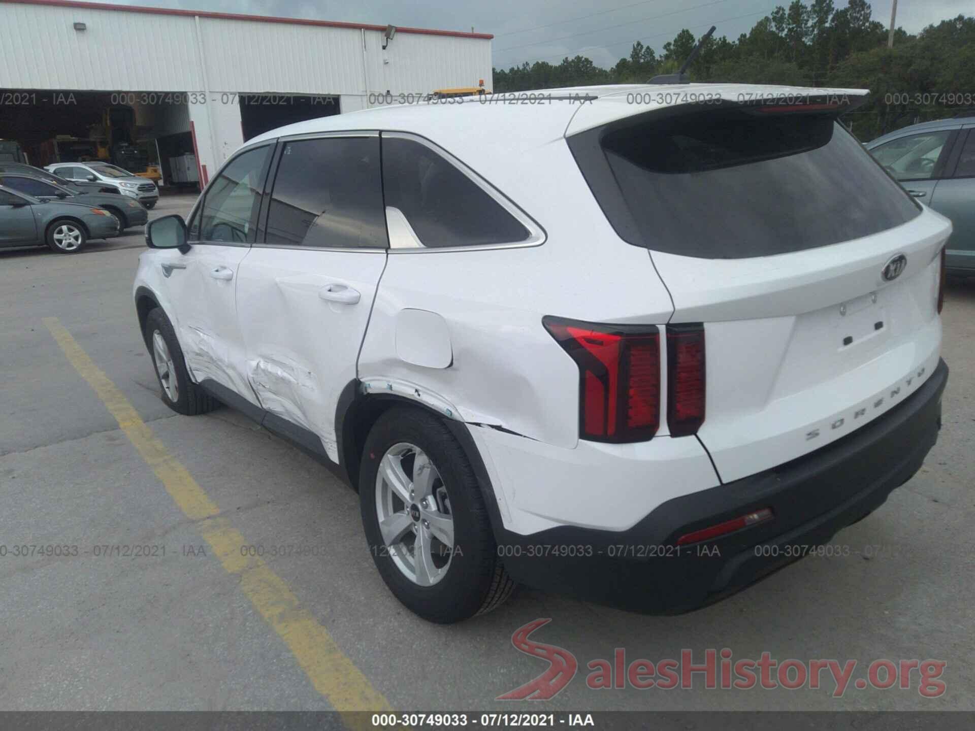 5XYRG4LC5MG022155 2021 KIA SORENTO