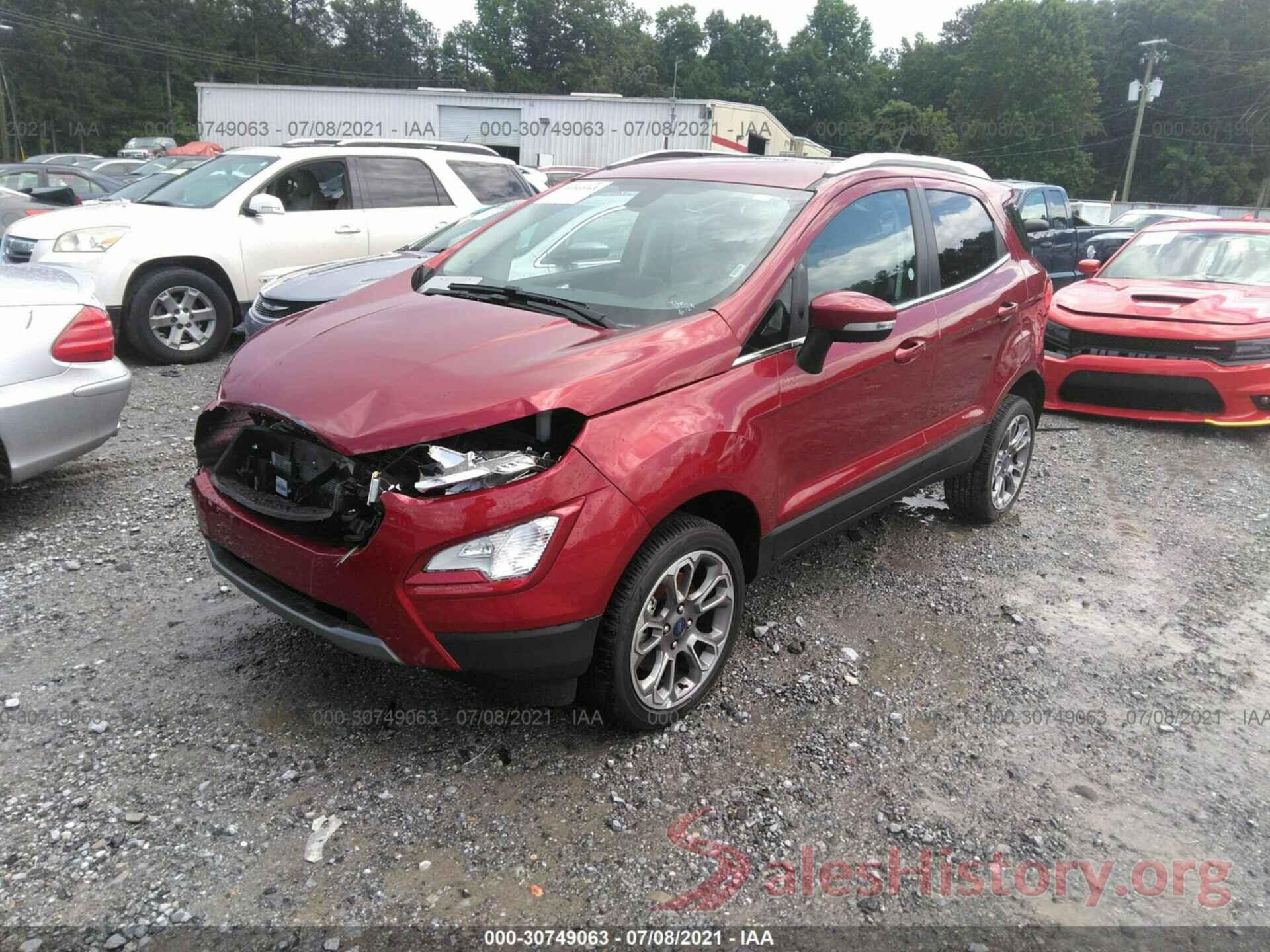 MAJ6S3KLXMC411722 2021 FORD ECOSPORT