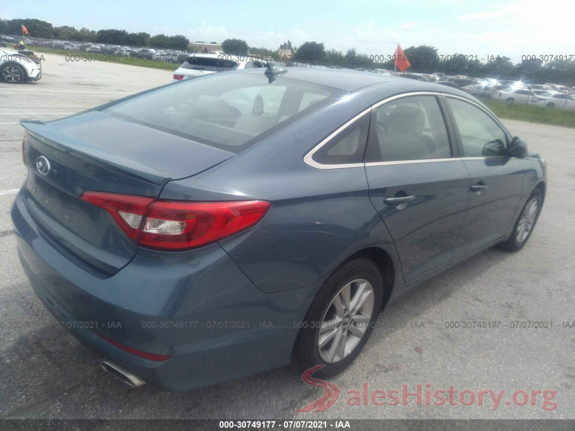 5NPE24AFXGH335662 2016 HYUNDAI SONATA