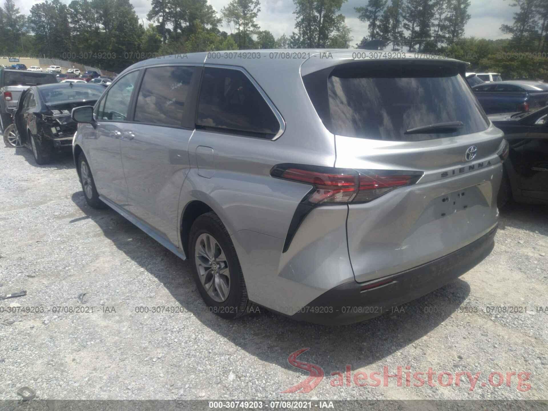 5TDKRKEC0MS035993 2021 TOYOTA SIENNA