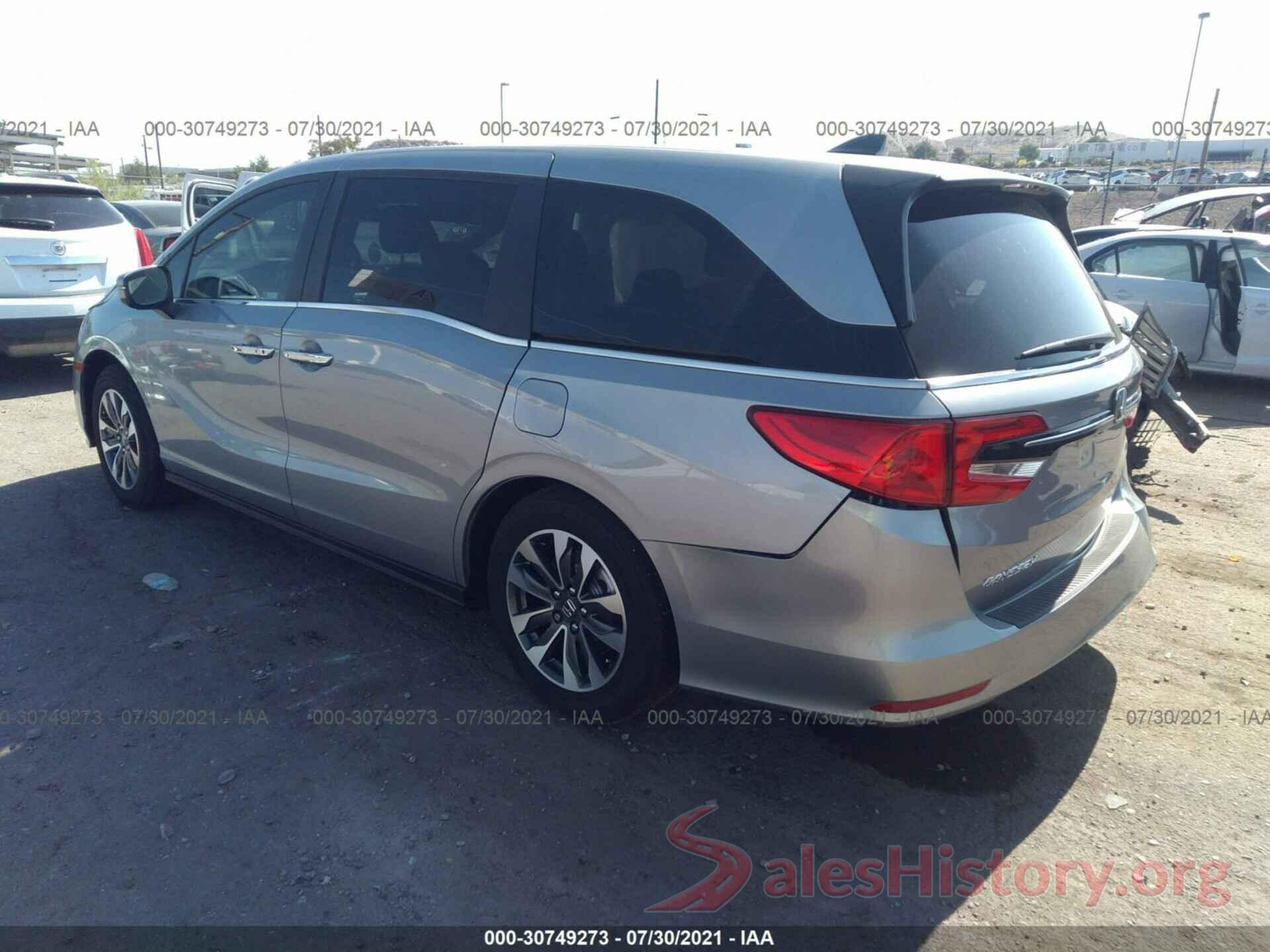 5FNRL6H70MB037172 2021 HONDA ODYSSEY