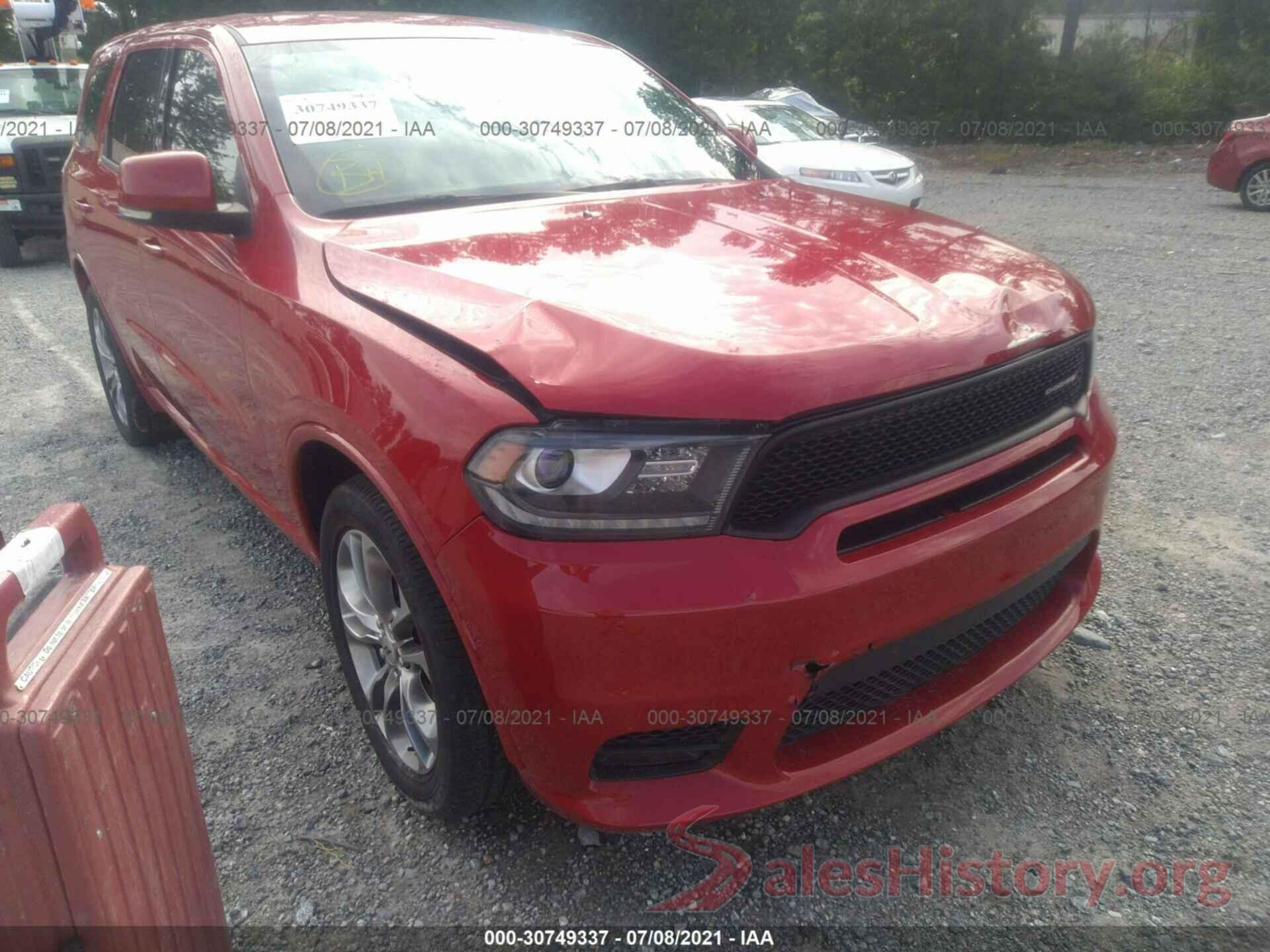 1C4RDHDG5KC684367 2019 DODGE DURANGO