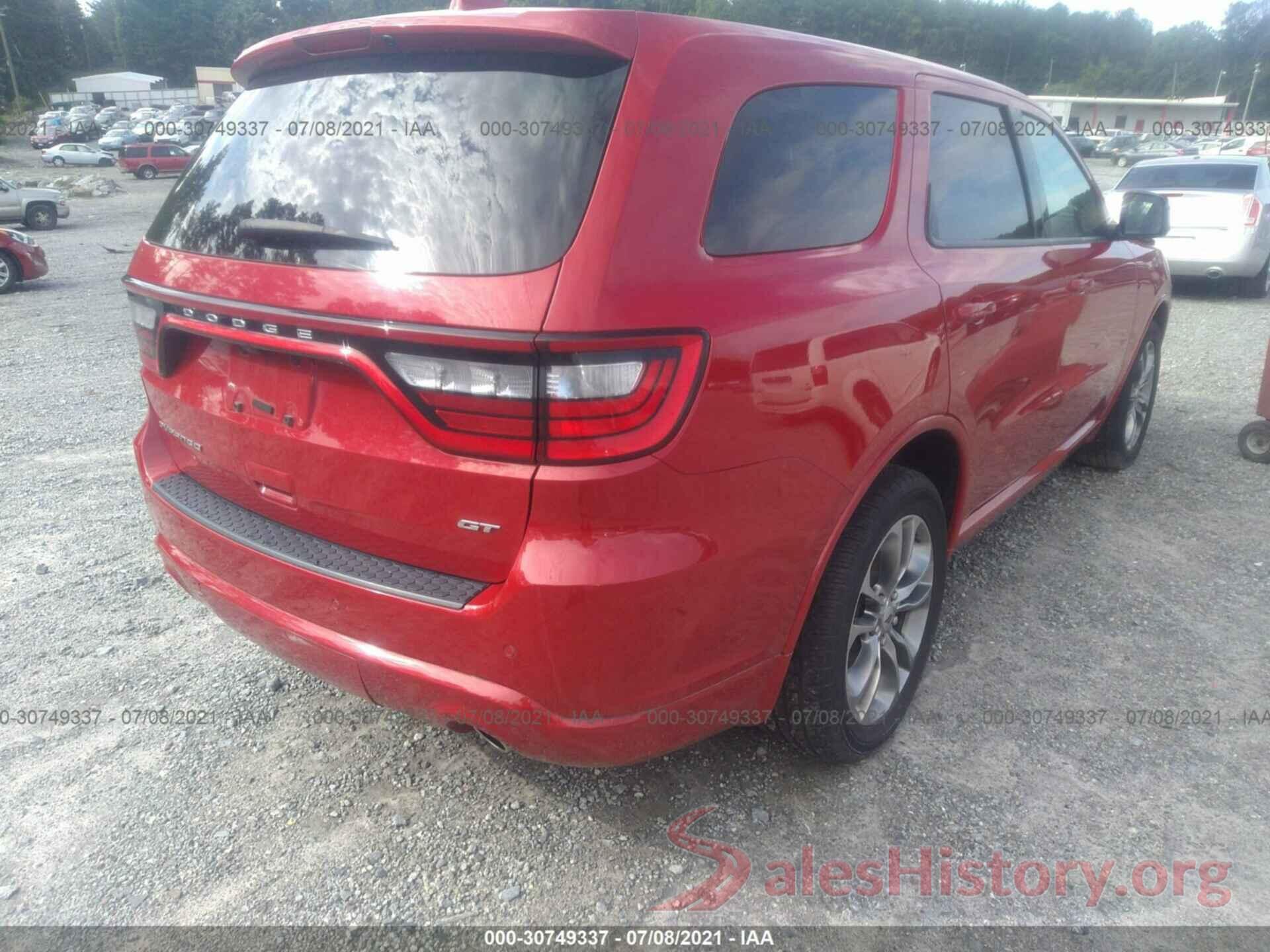 1C4RDHDG5KC684367 2019 DODGE DURANGO