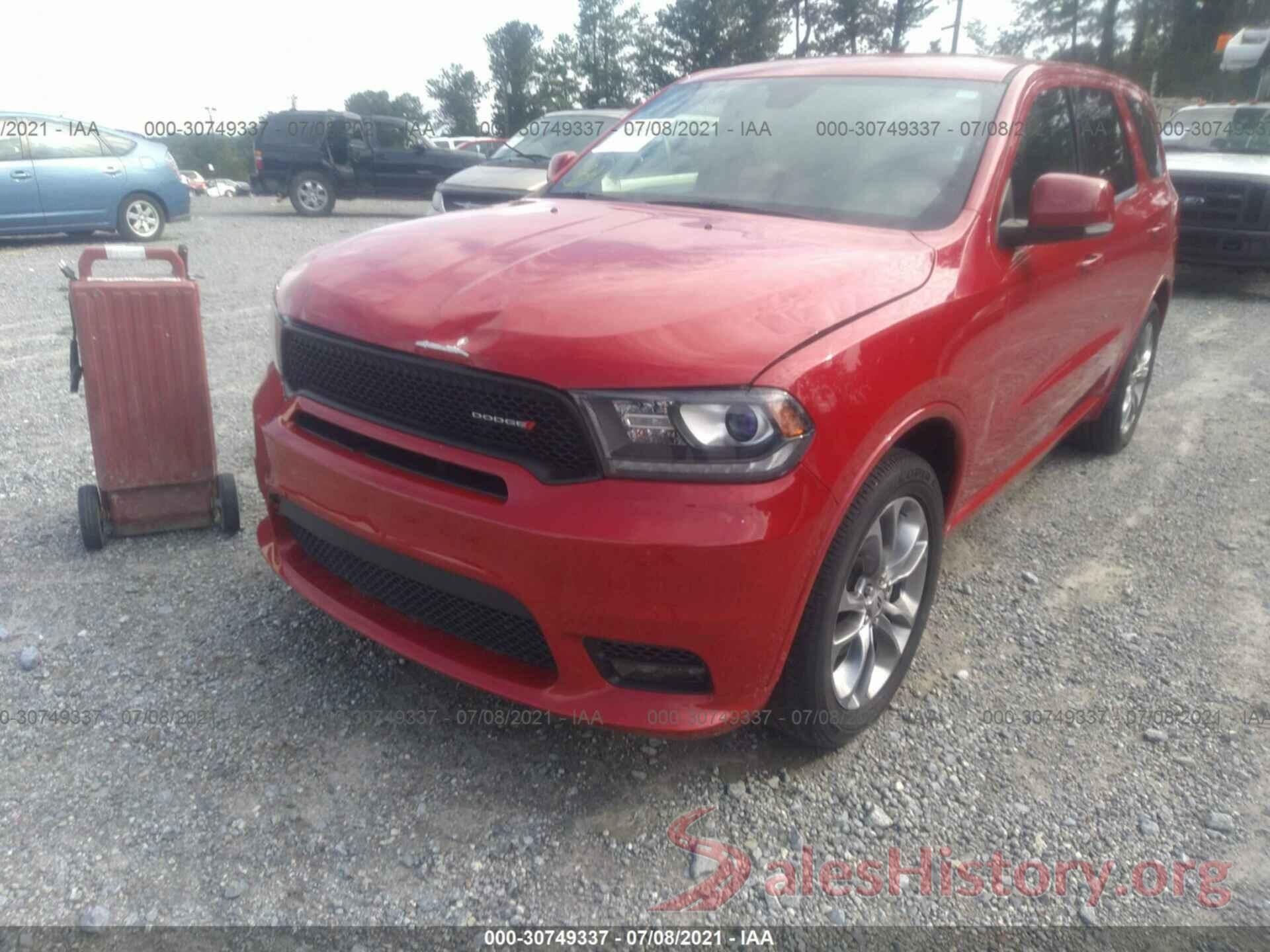 1C4RDHDG5KC684367 2019 DODGE DURANGO