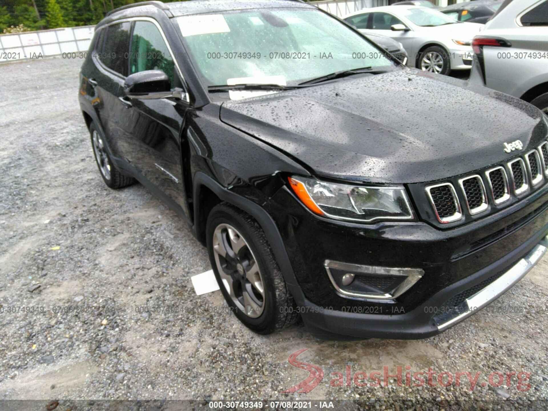 3C4NJCCB6KT667193 2019 JEEP COMPASS