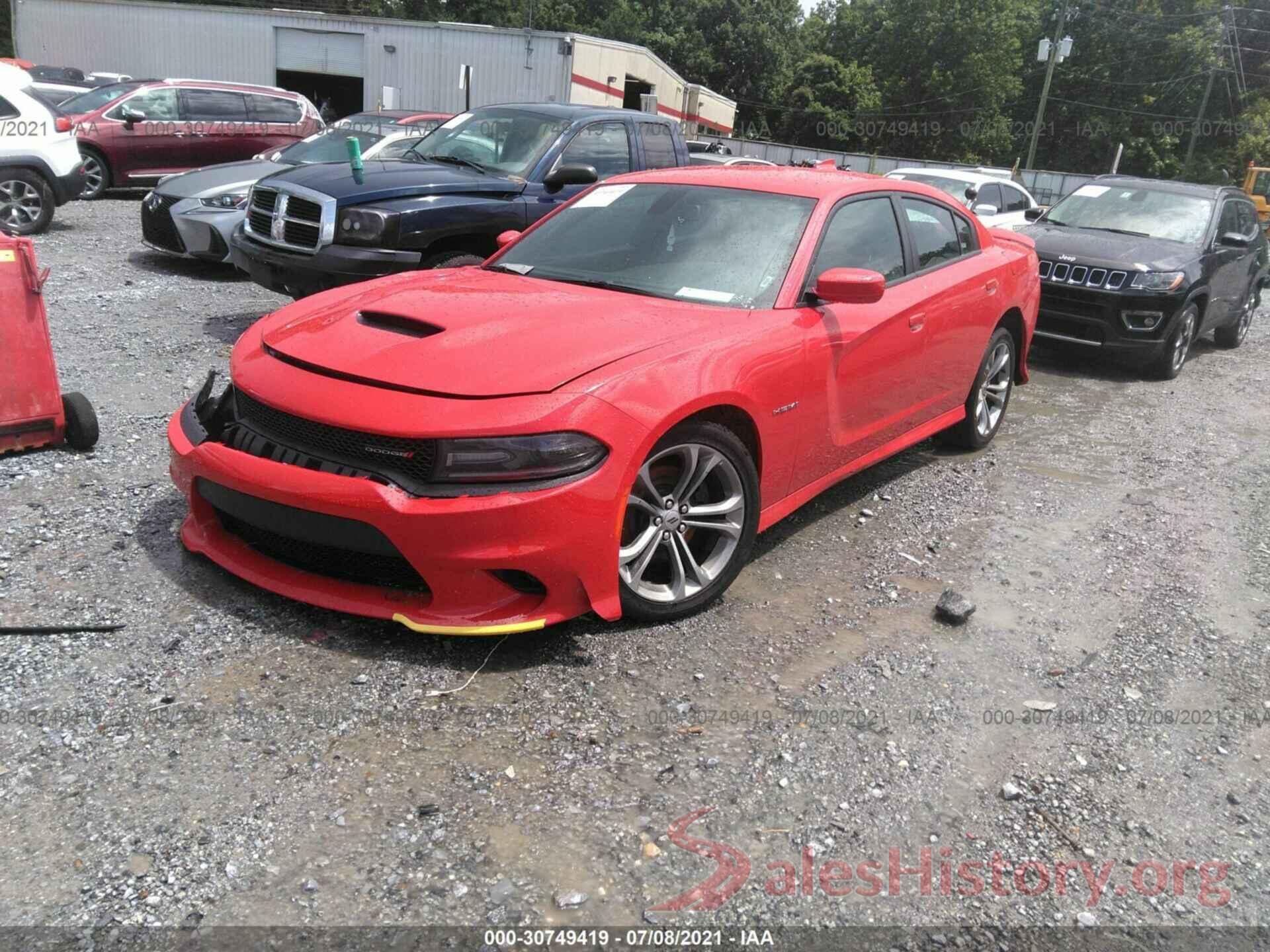 2C3CDXCT1MH522044 2021 DODGE CHARGER