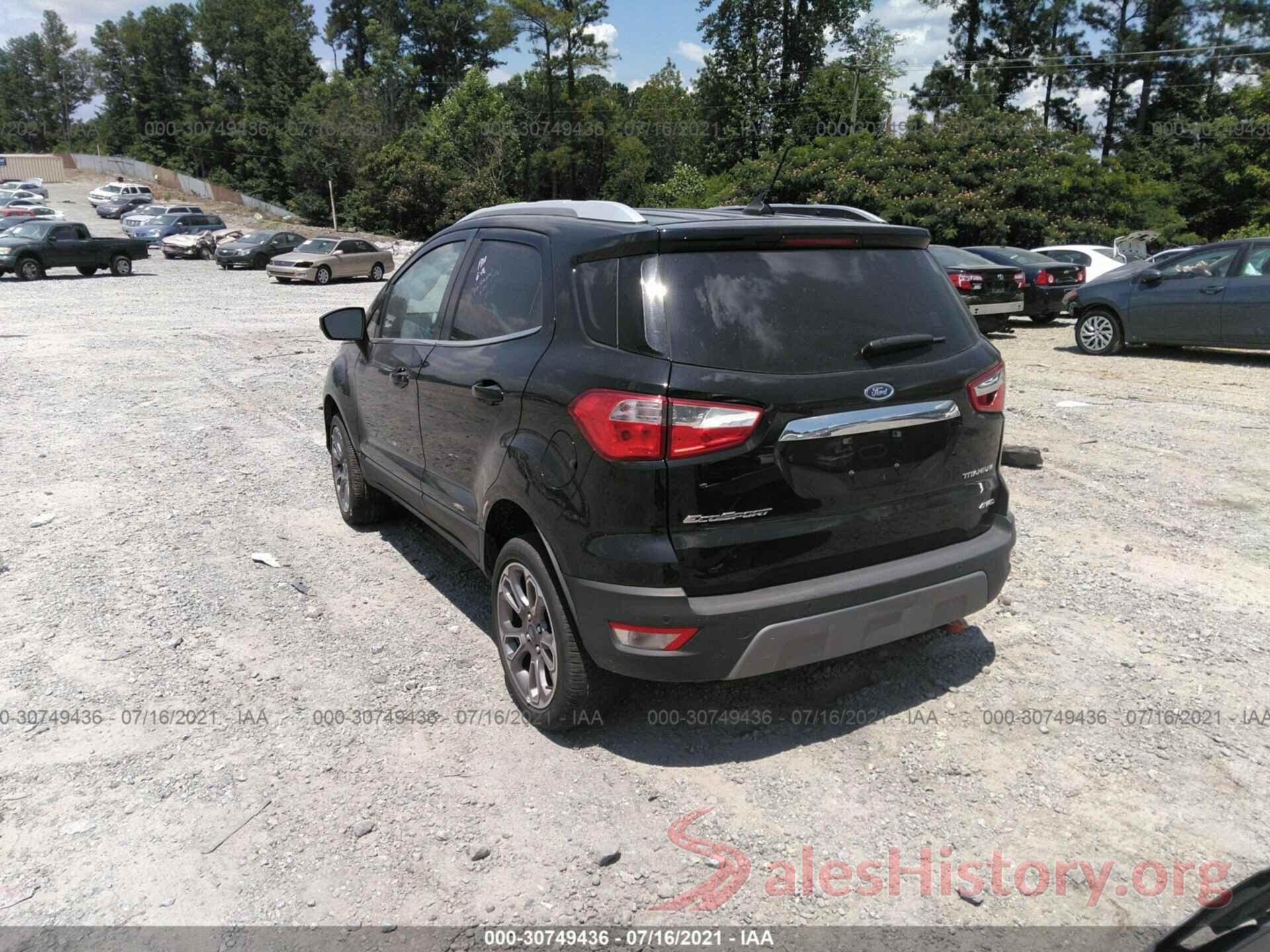 MAJ6S3KL5LC322350 2020 FORD ECOSPORT