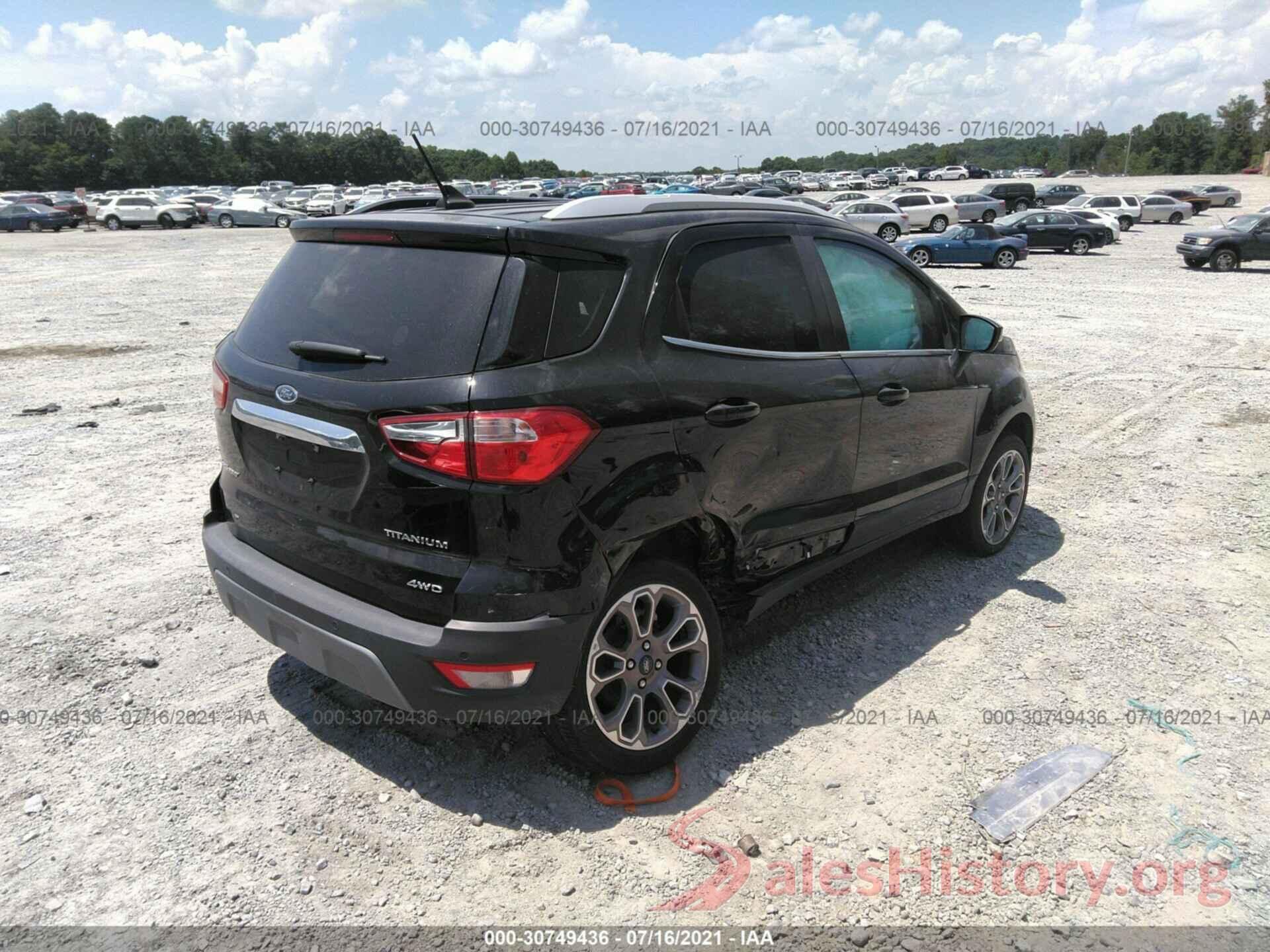 MAJ6S3KL5LC322350 2020 FORD ECOSPORT