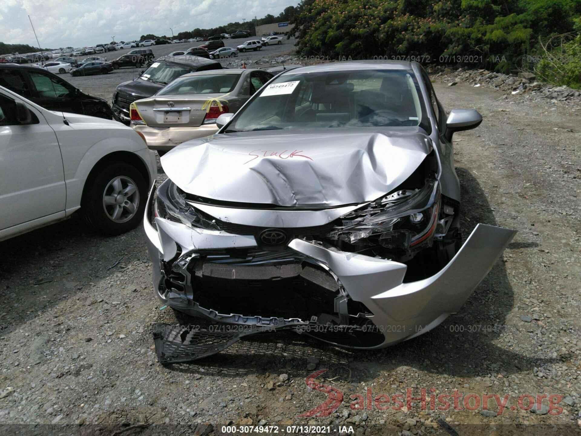 JTDEPRAE0LJ099983 2020 TOYOTA COROLLA