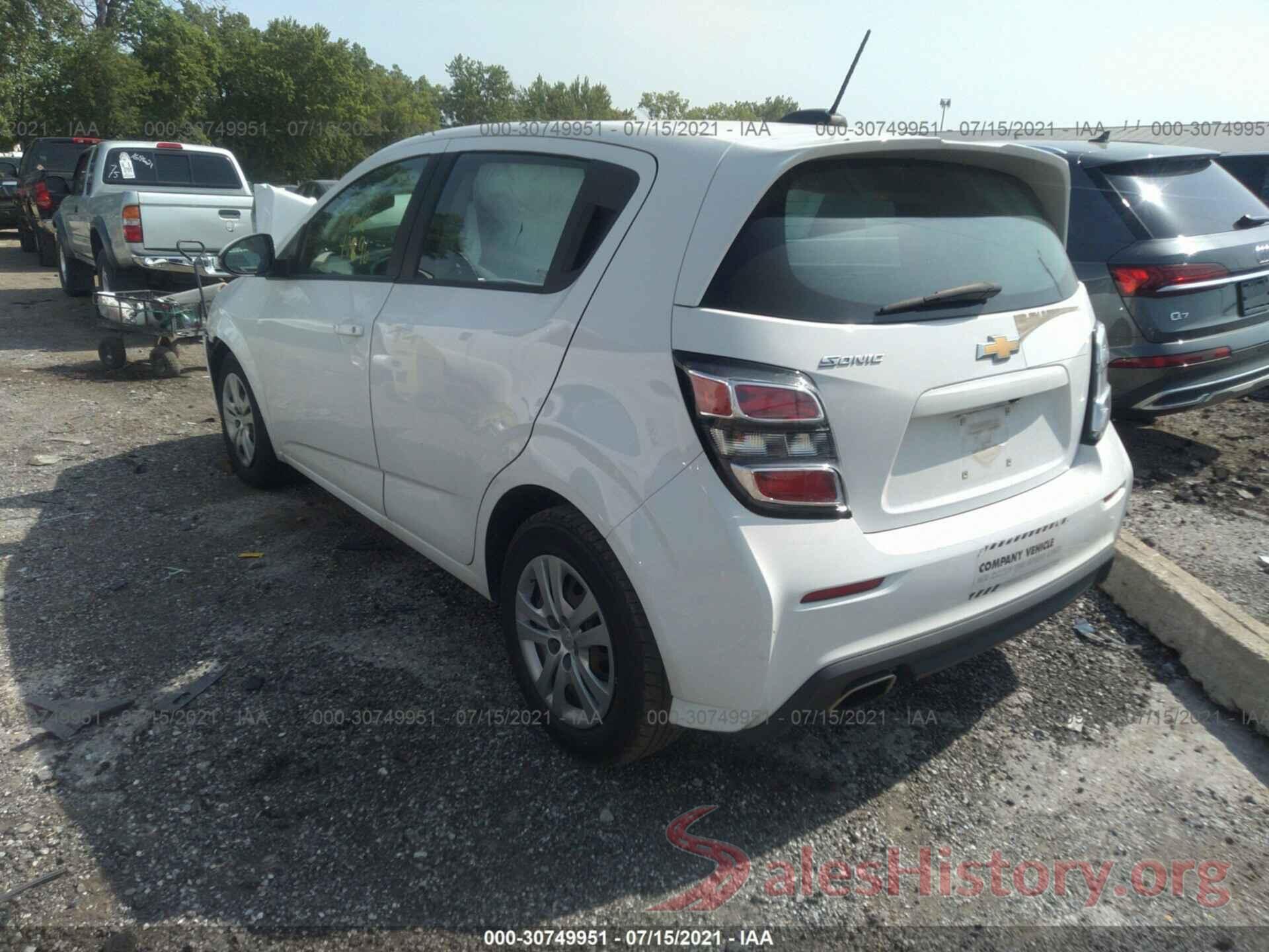 1G1JG6SH2H4168788 2017 CHEVROLET SONIC