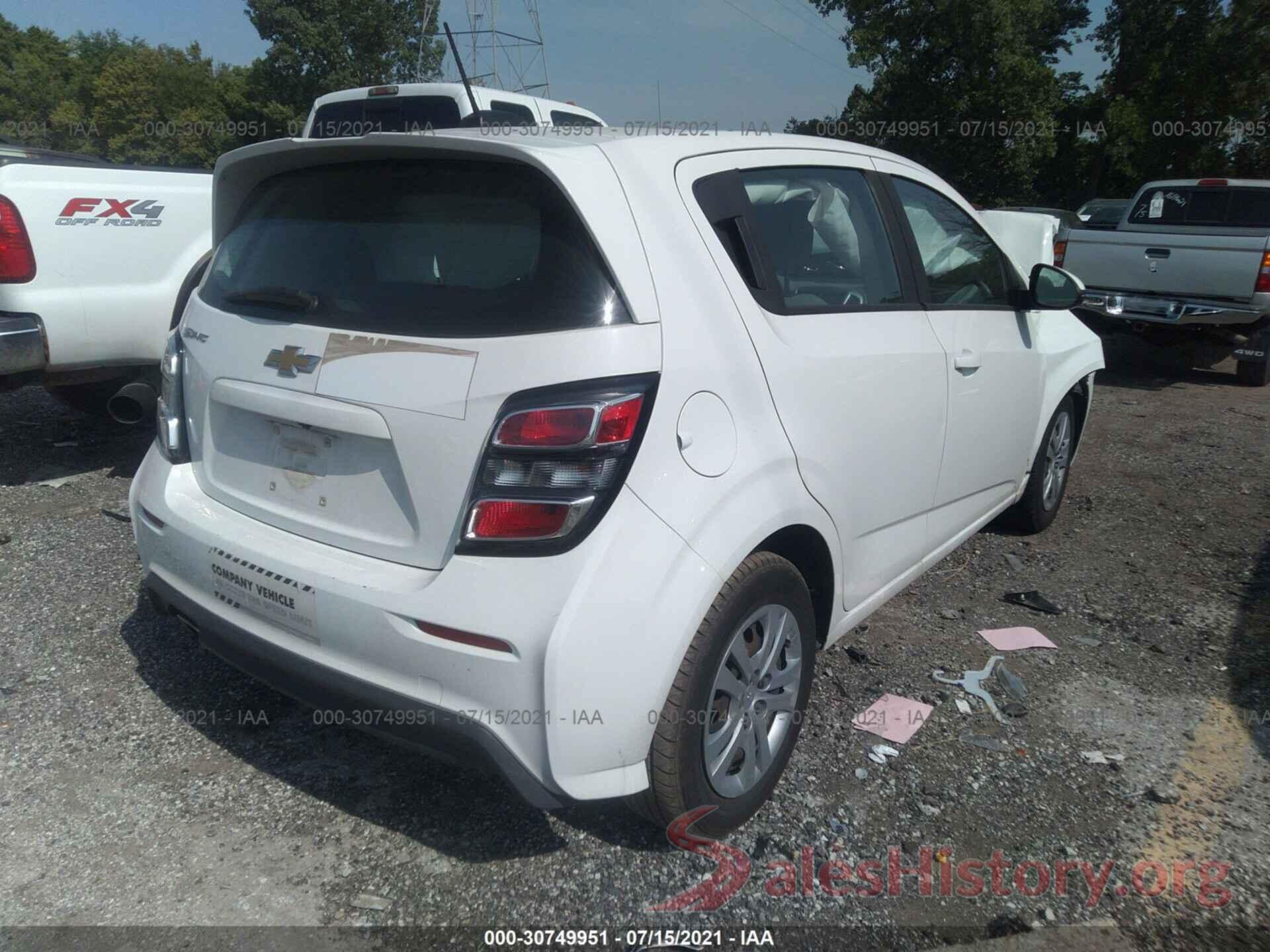 1G1JG6SH2H4168788 2017 CHEVROLET SONIC