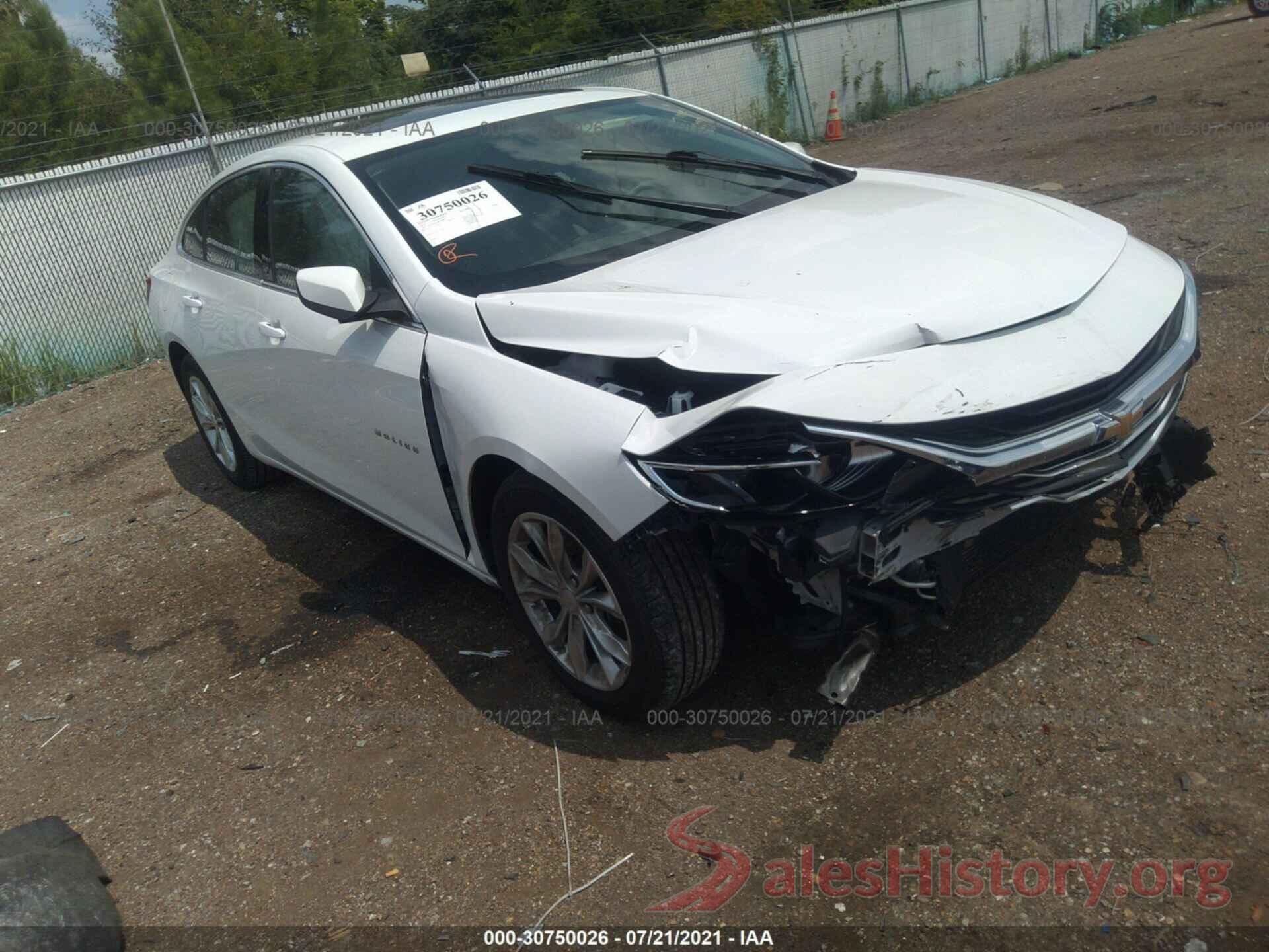 1G1ZD5ST4KF108887 2019 CHEVROLET MALIBU