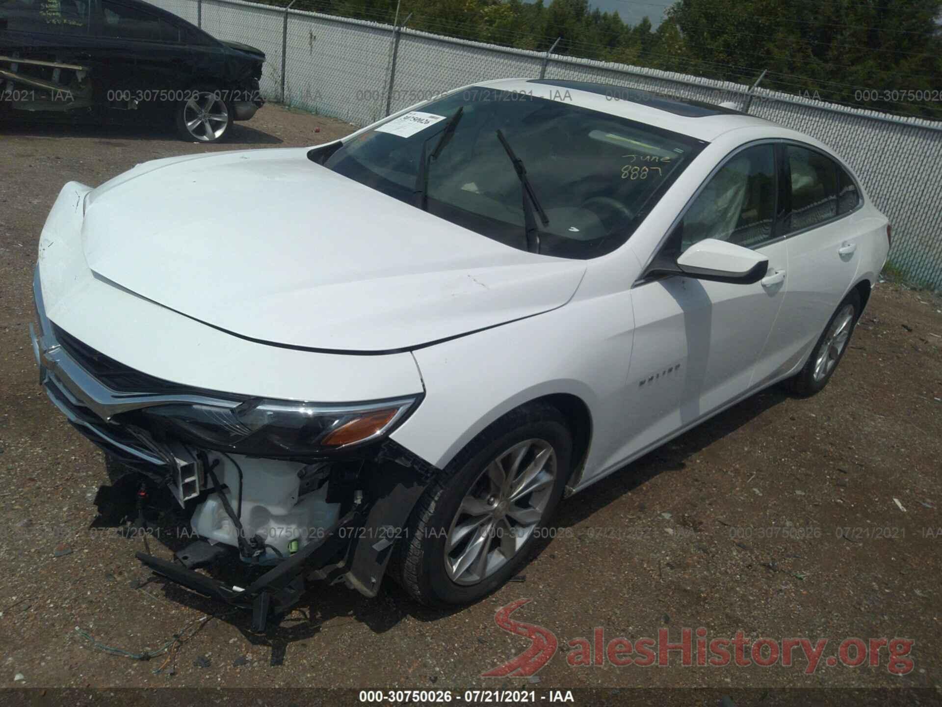 1G1ZD5ST4KF108887 2019 CHEVROLET MALIBU