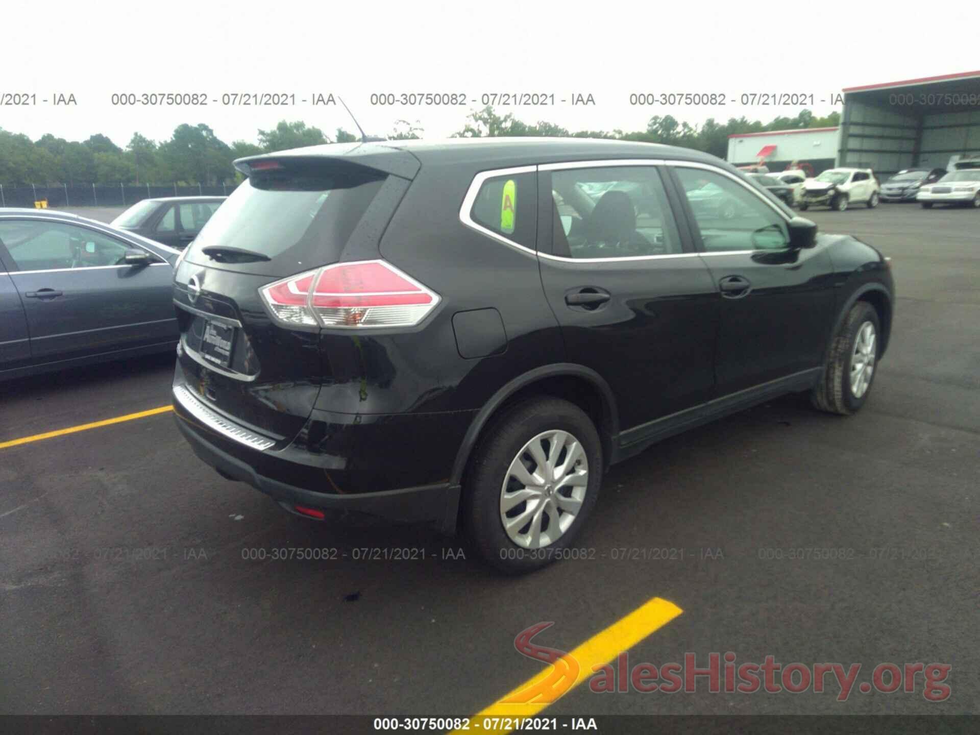 KNMAT2MT2GP604825 2016 NISSAN ROGUE