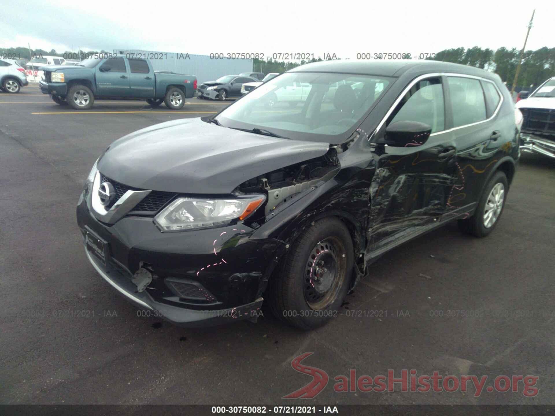 KNMAT2MT2GP604825 2016 NISSAN ROGUE