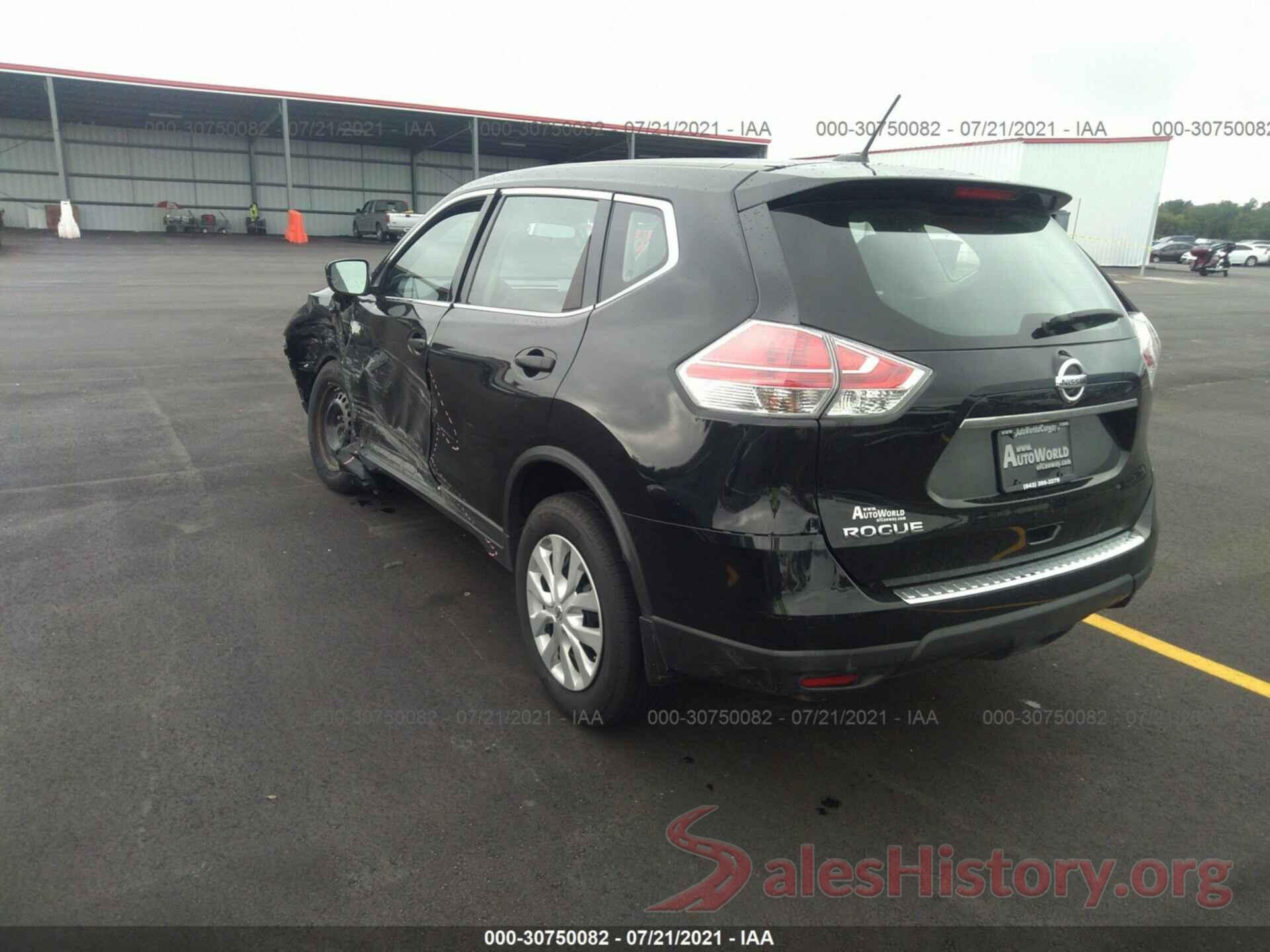 KNMAT2MT2GP604825 2016 NISSAN ROGUE