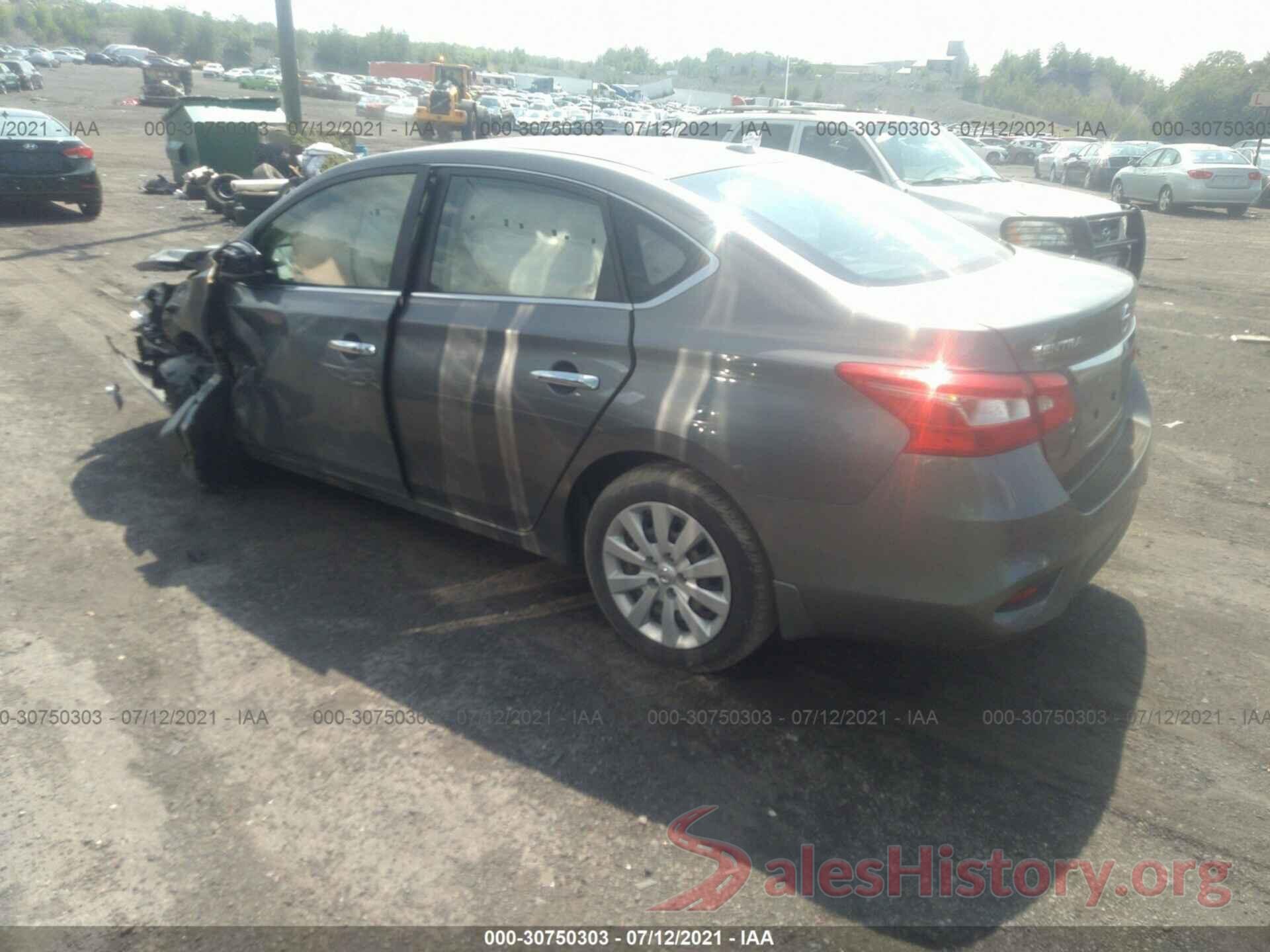 3N1AB7AP6GY263809 2016 NISSAN SENTRA