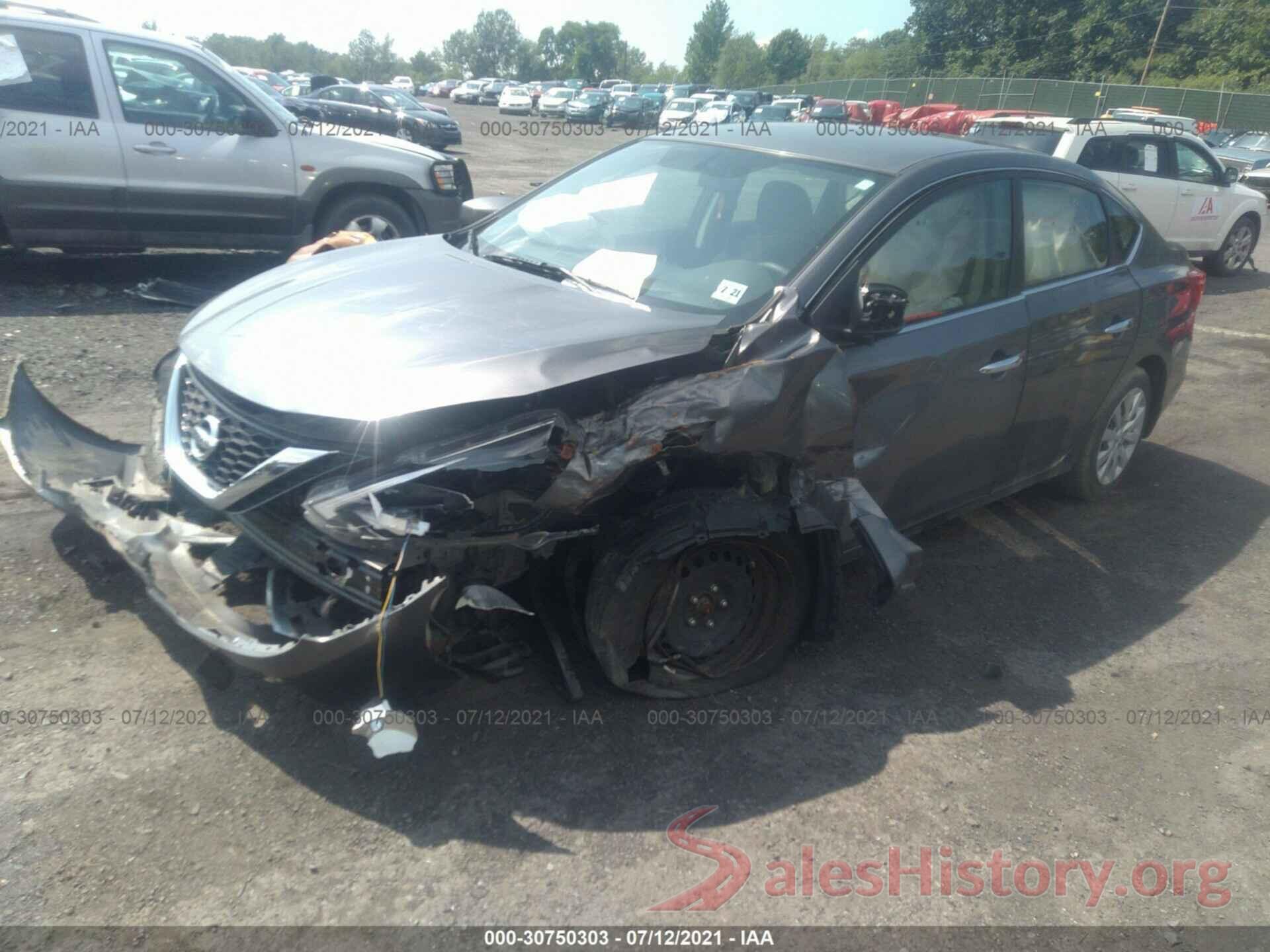 3N1AB7AP6GY263809 2016 NISSAN SENTRA