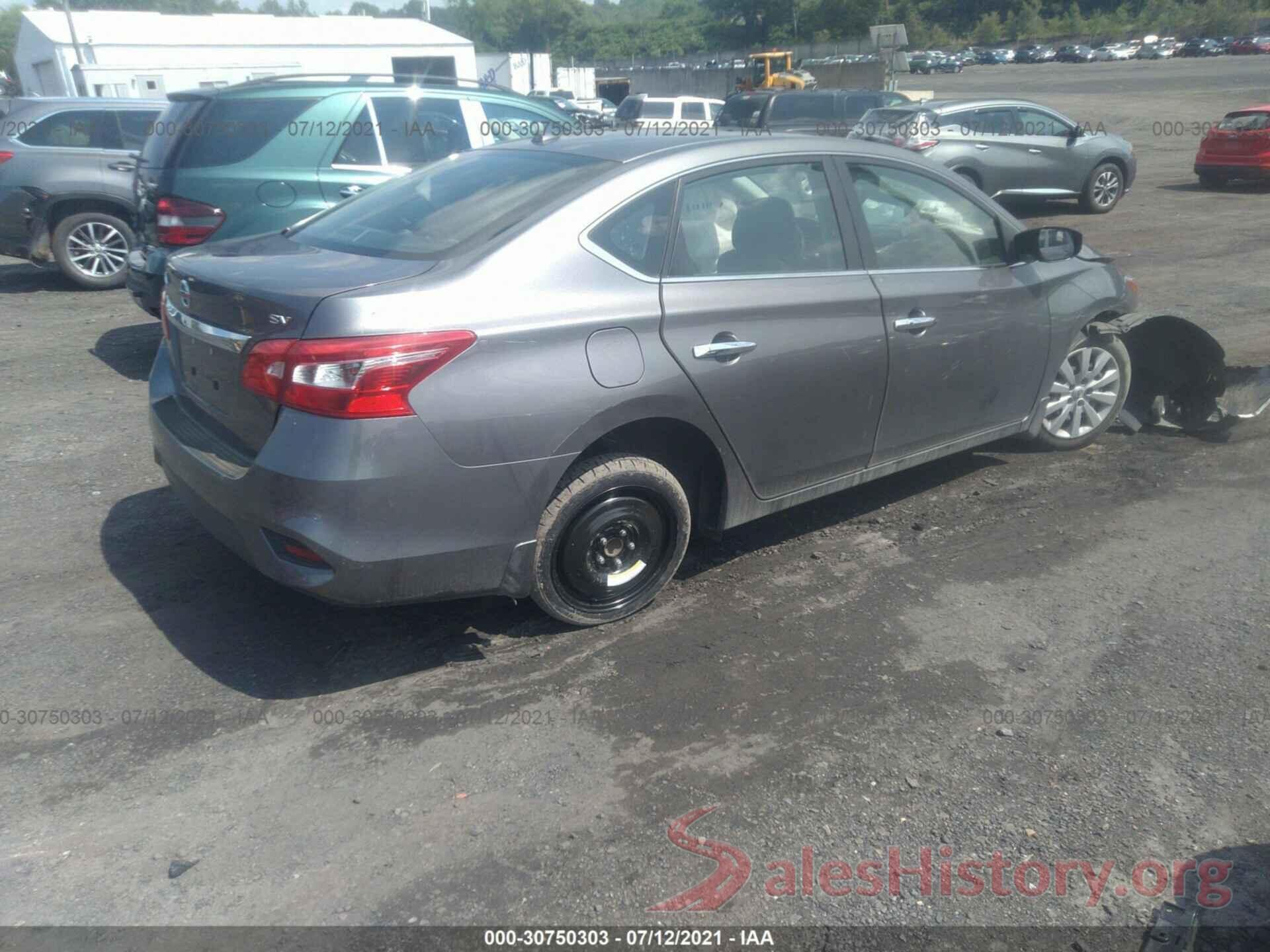 3N1AB7AP6GY263809 2016 NISSAN SENTRA