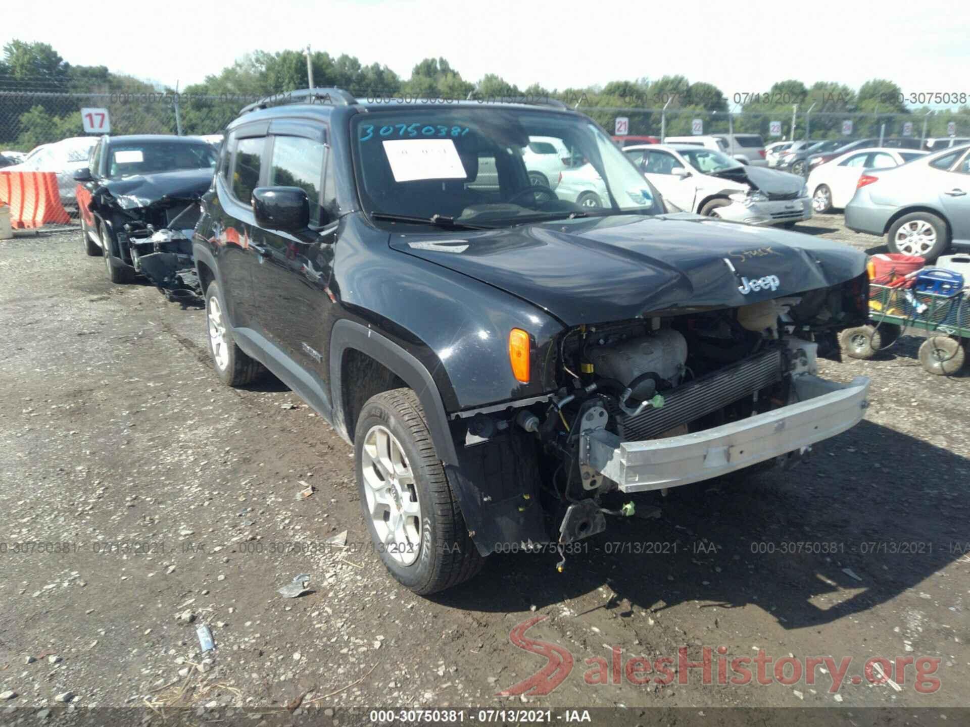 ZACCJBBT3GPD36968 2016 JEEP RENEGADE