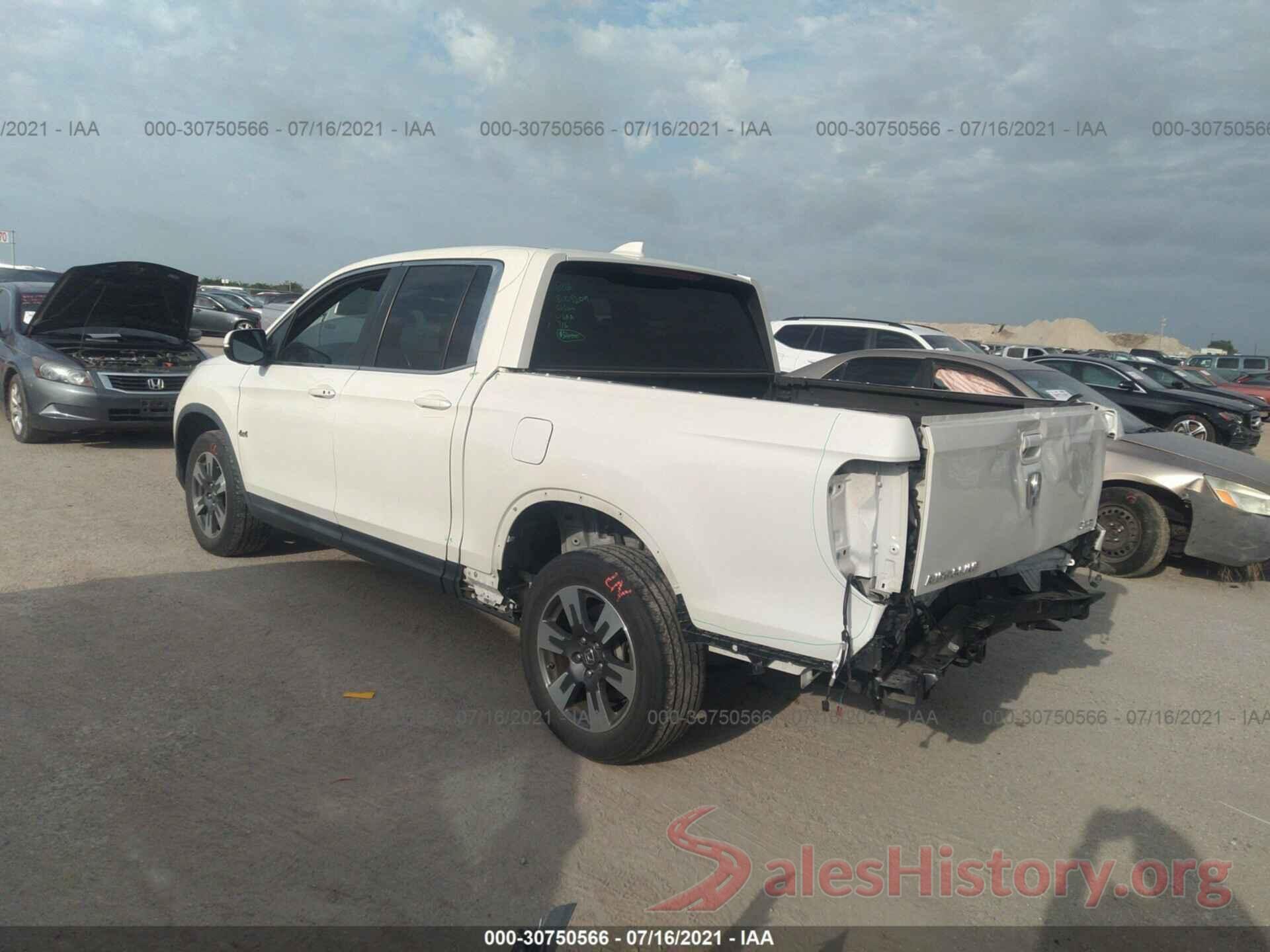 5FPYK3F61HB030512 2017 HONDA RIDGELINE