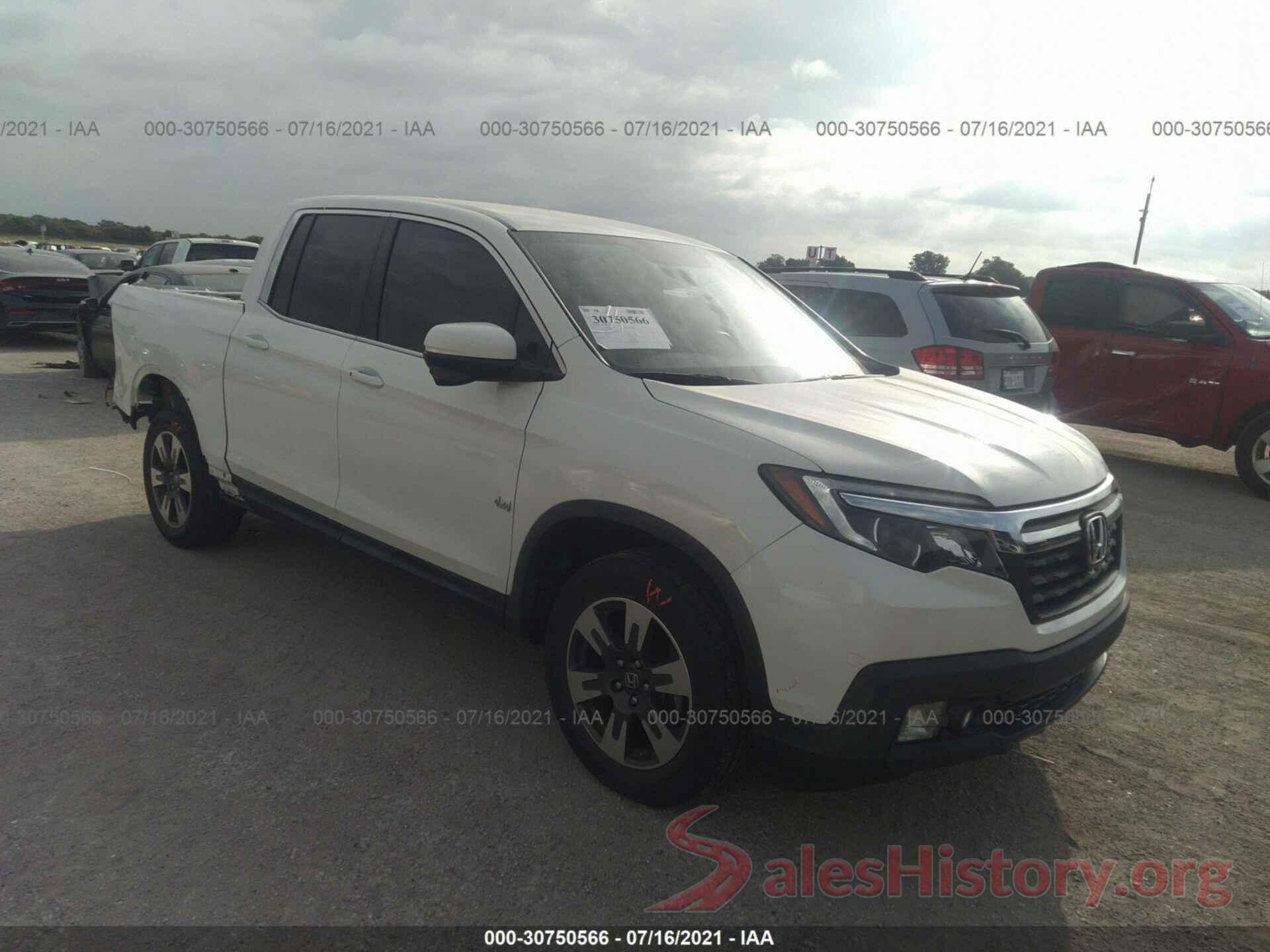 5FPYK3F61HB030512 2017 HONDA RIDGELINE