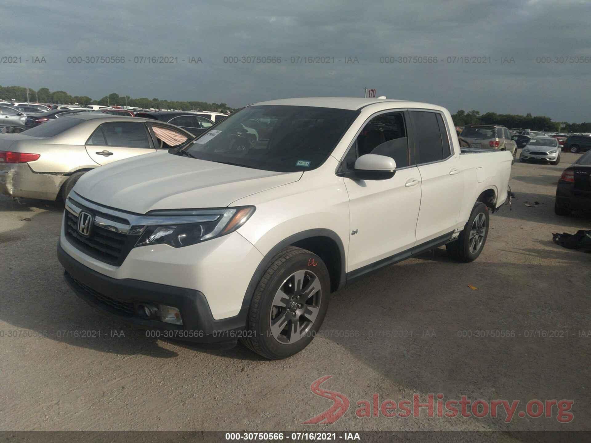 5FPYK3F61HB030512 2017 HONDA RIDGELINE