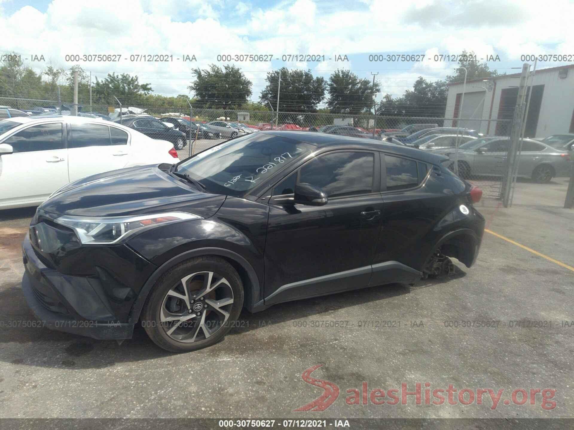 NMTKHMBX3JR024485 2018 TOYOTA C-HR