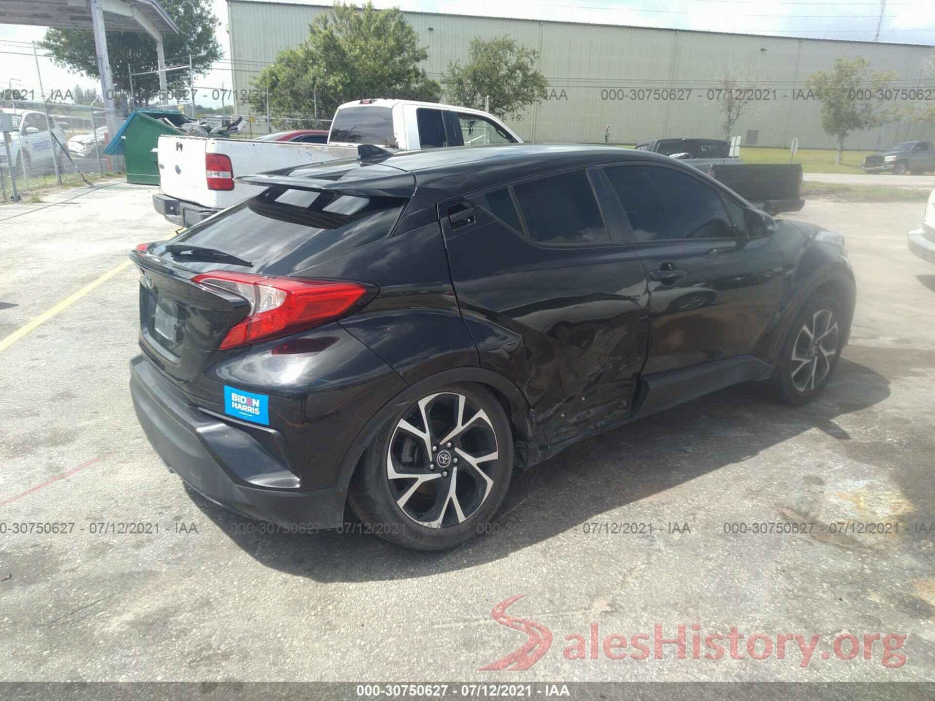 NMTKHMBX3JR024485 2018 TOYOTA C-HR