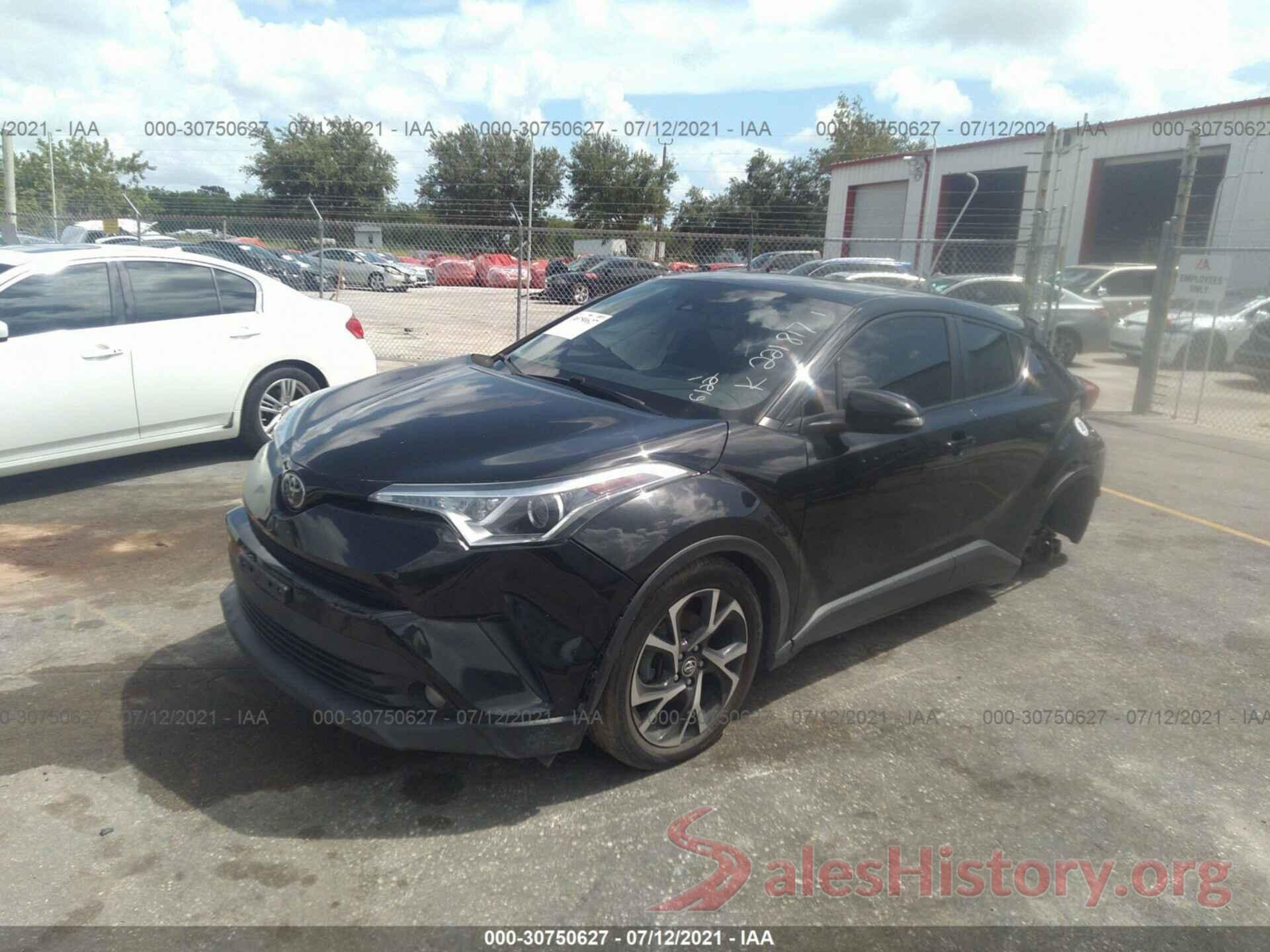 NMTKHMBX3JR024485 2018 TOYOTA C-HR