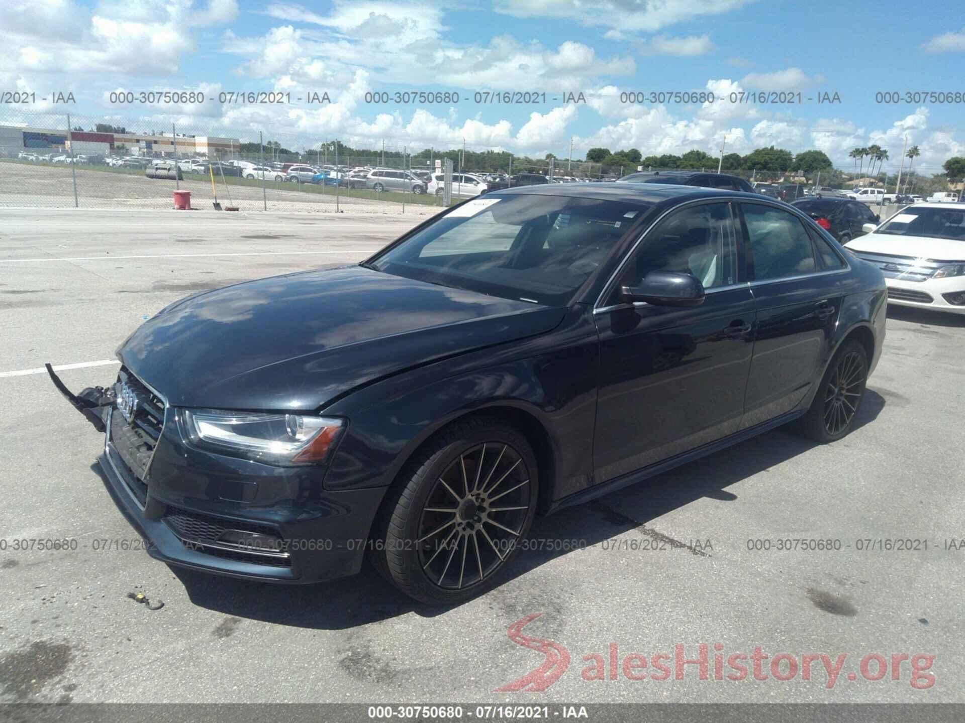 WAUBFAFLXGN006736 2016 AUDI A4