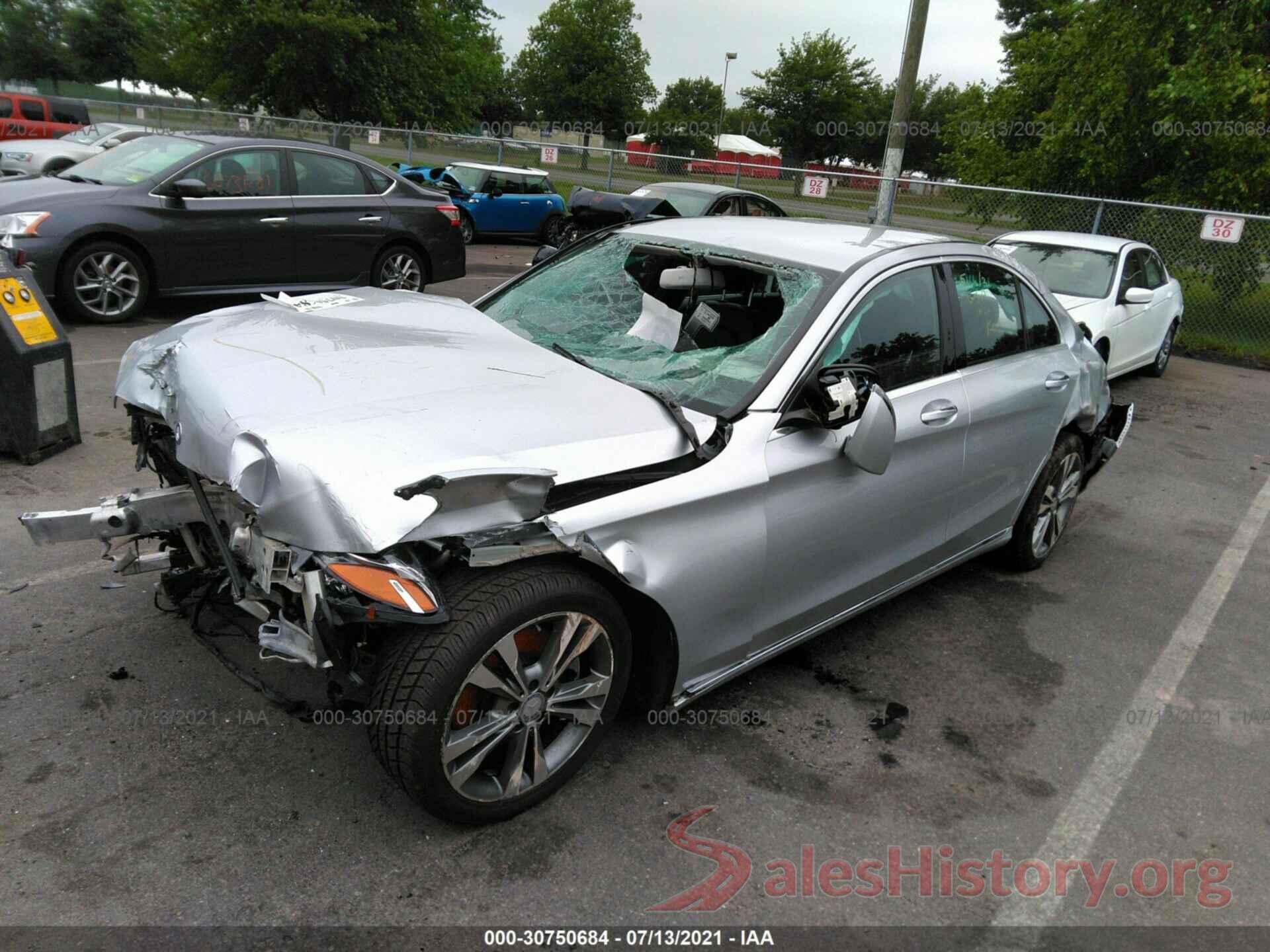 55SWF4JB6GU126194 2016 MERCEDES-BENZ C-CLASS