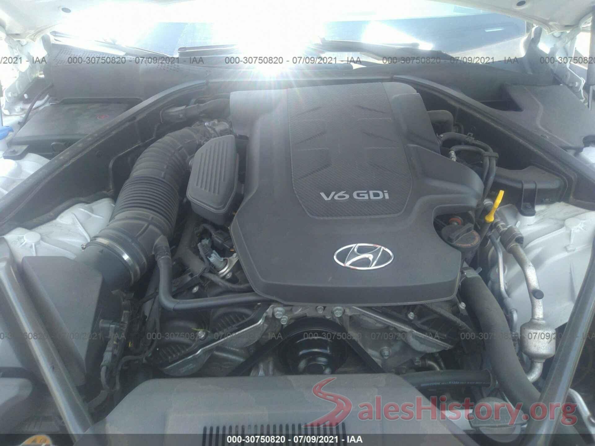 KMHGN4JEXGU133817 2016 HYUNDAI GENESIS