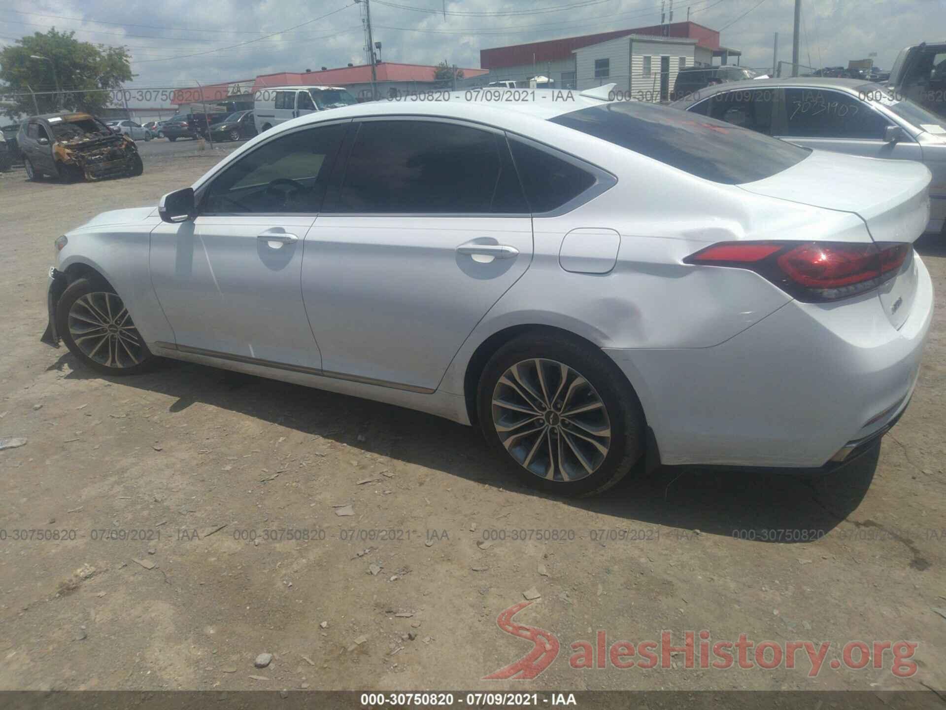 KMHGN4JEXGU133817 2016 HYUNDAI GENESIS