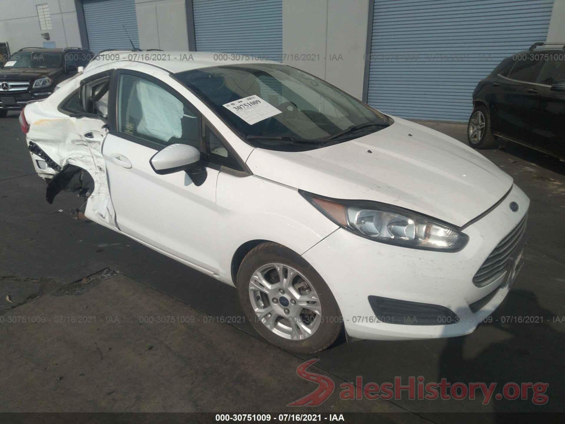 3FADP4AJXGM204085 2016 FORD FIESTA