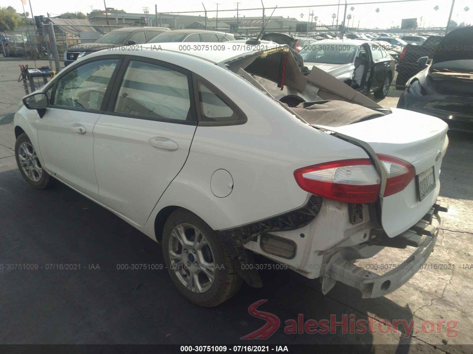 3FADP4AJXGM204085 2016 FORD FIESTA