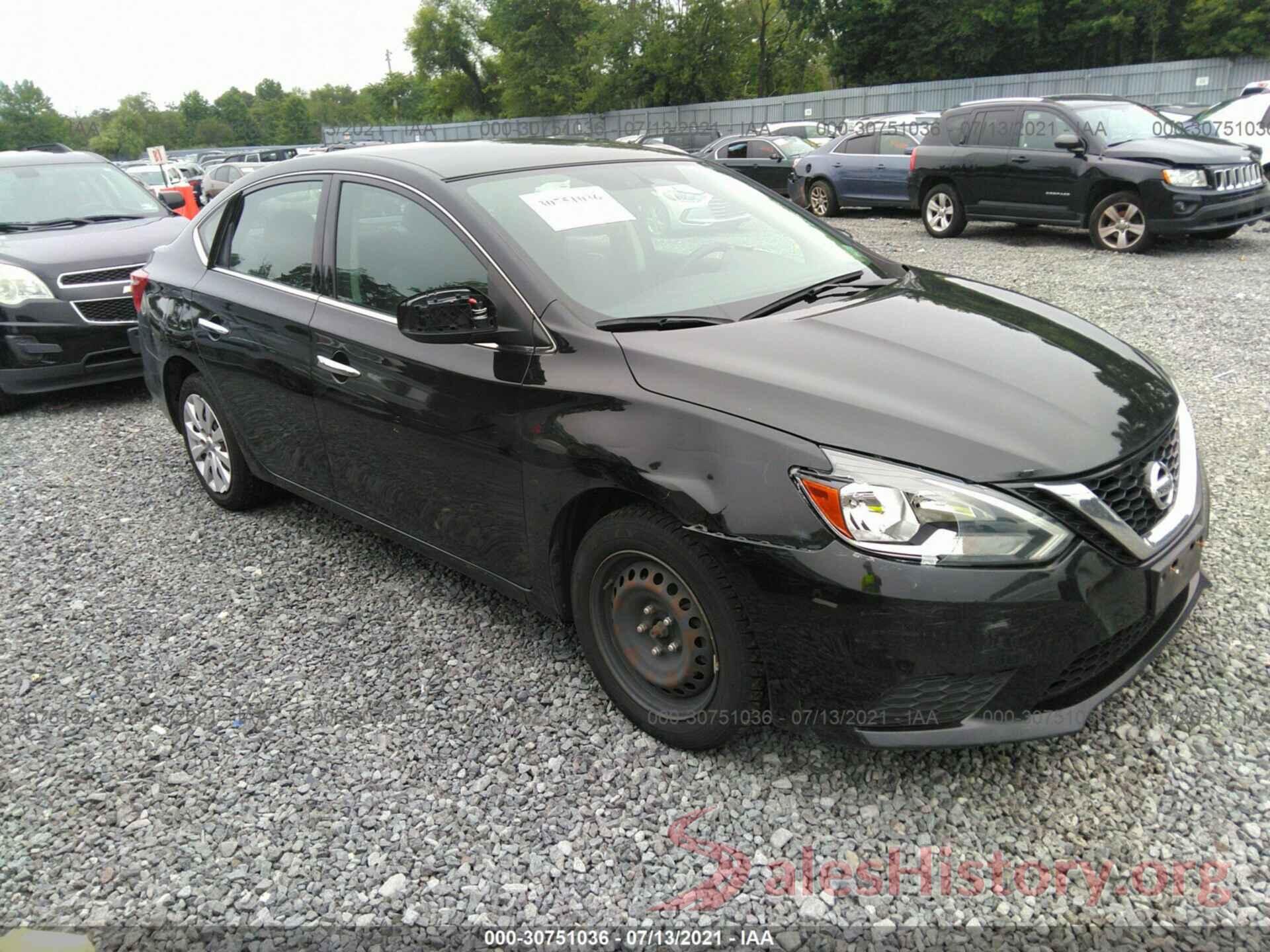 3N1AB7AP8HY370930 2017 NISSAN SENTRA