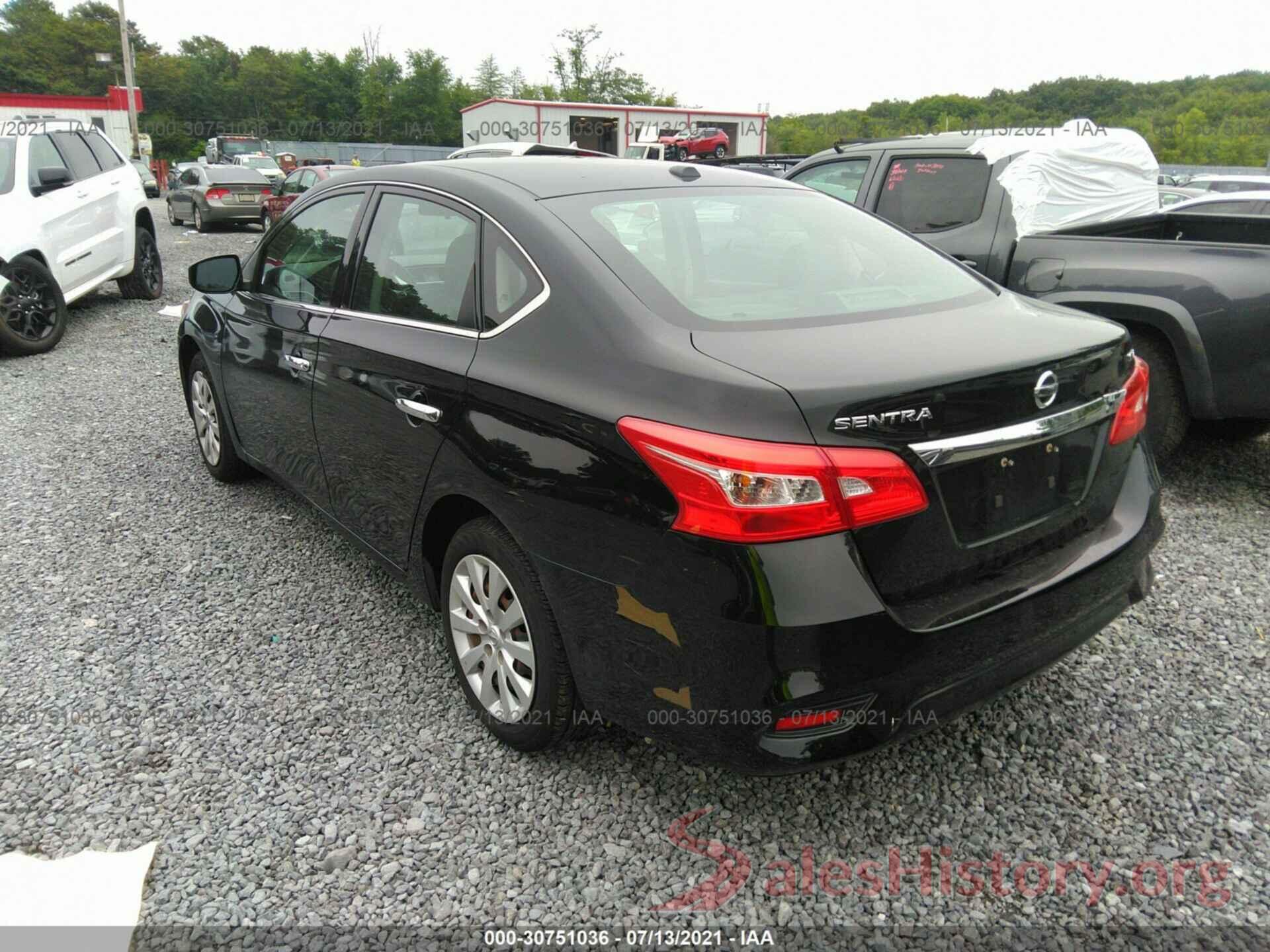 3N1AB7AP8HY370930 2017 NISSAN SENTRA