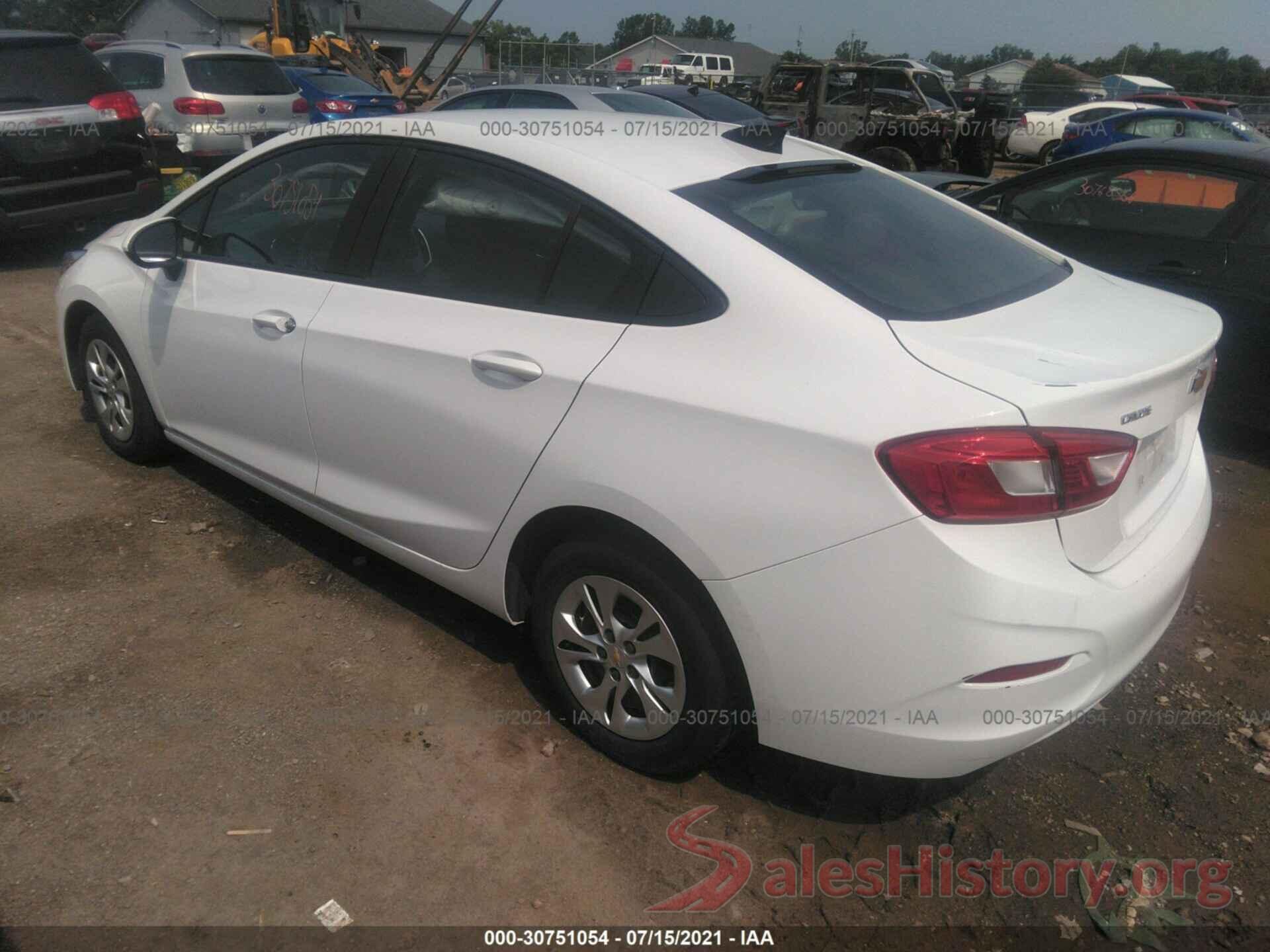 1G1BC5SM9K7134408 2019 CHEVROLET CRUZE