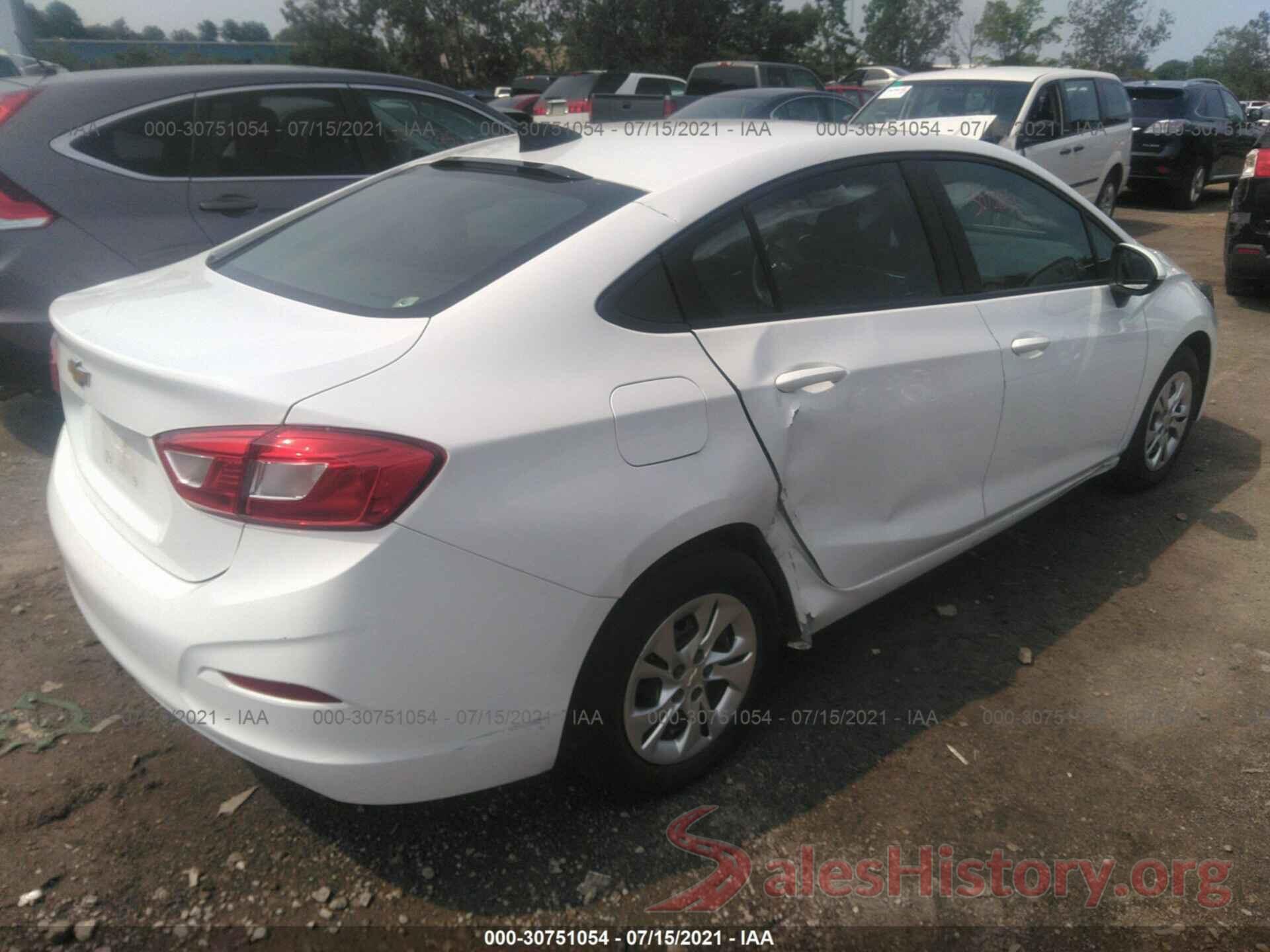 1G1BC5SM9K7134408 2019 CHEVROLET CRUZE