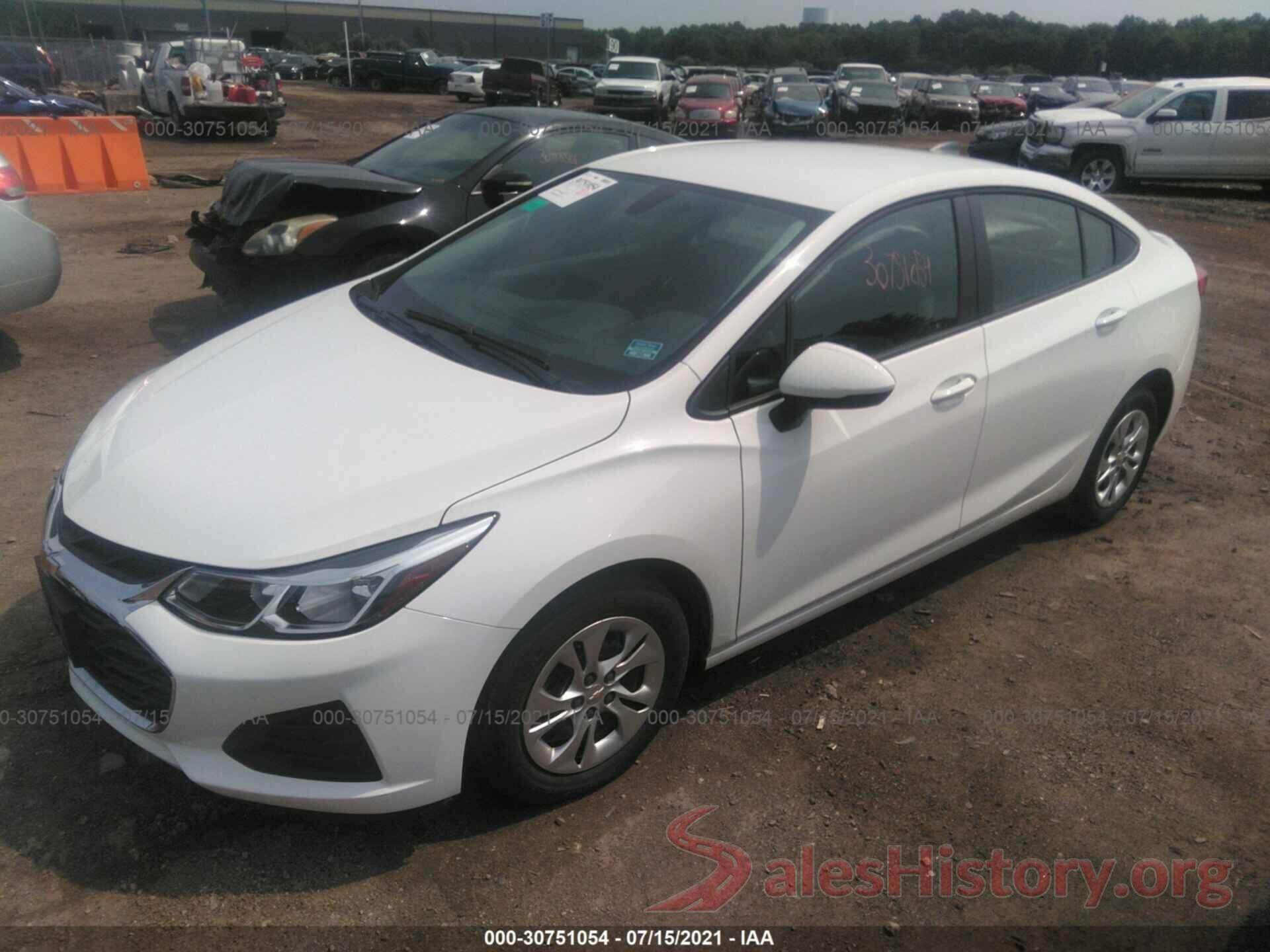 1G1BC5SM9K7134408 2019 CHEVROLET CRUZE