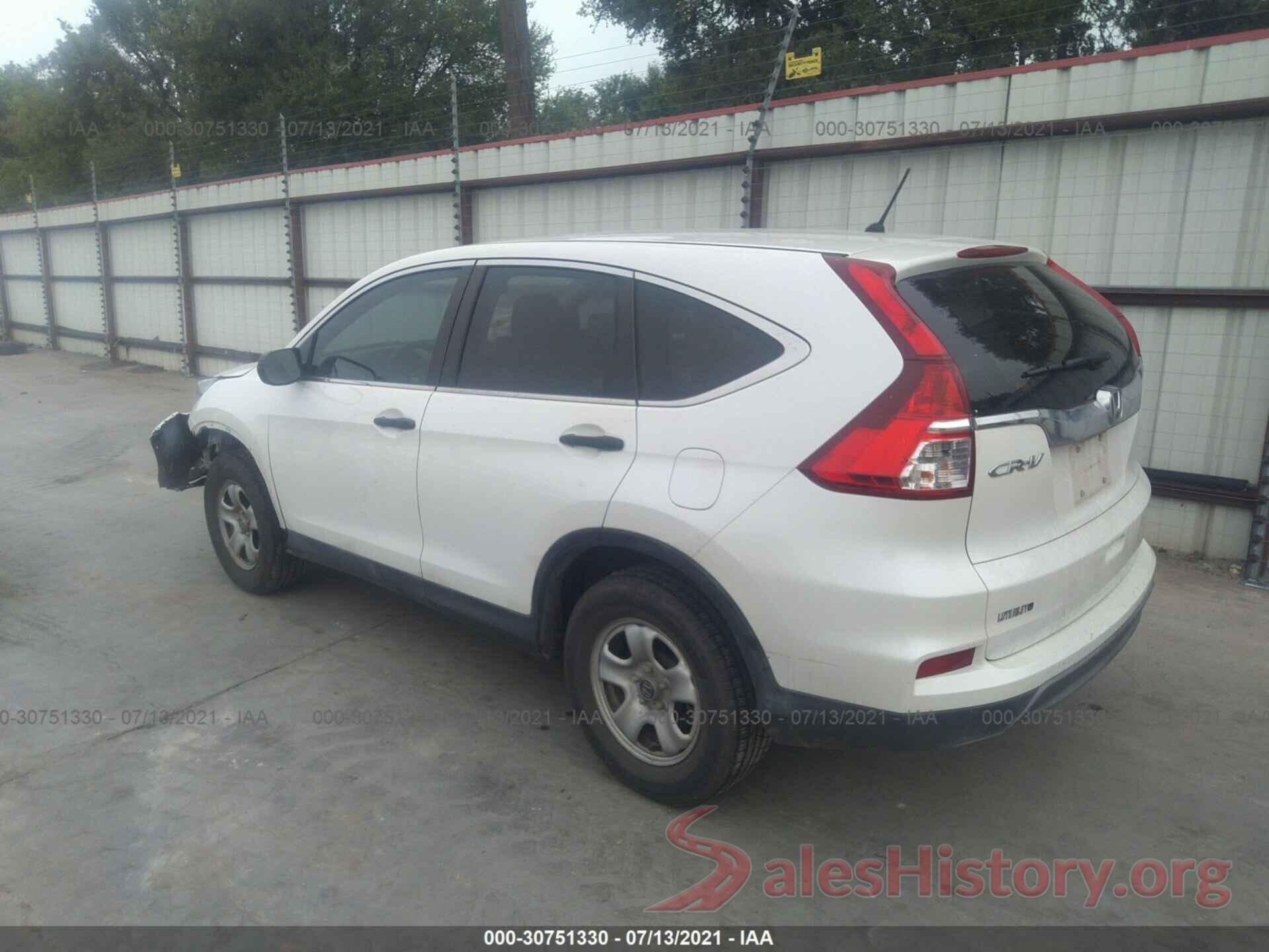 5J6RM3H30GL001065 2016 HONDA CR-V