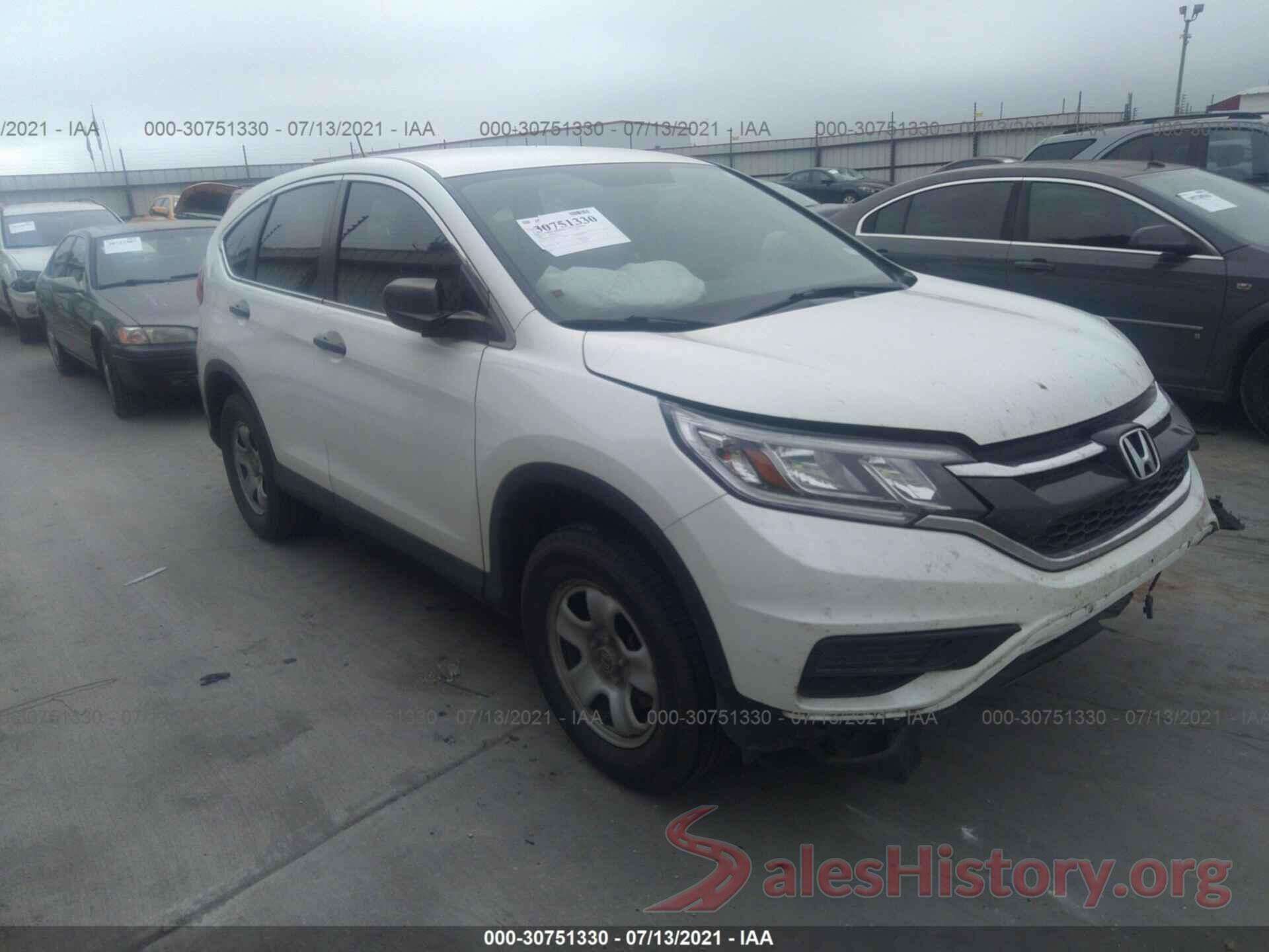 5J6RM3H30GL001065 2016 HONDA CR-V