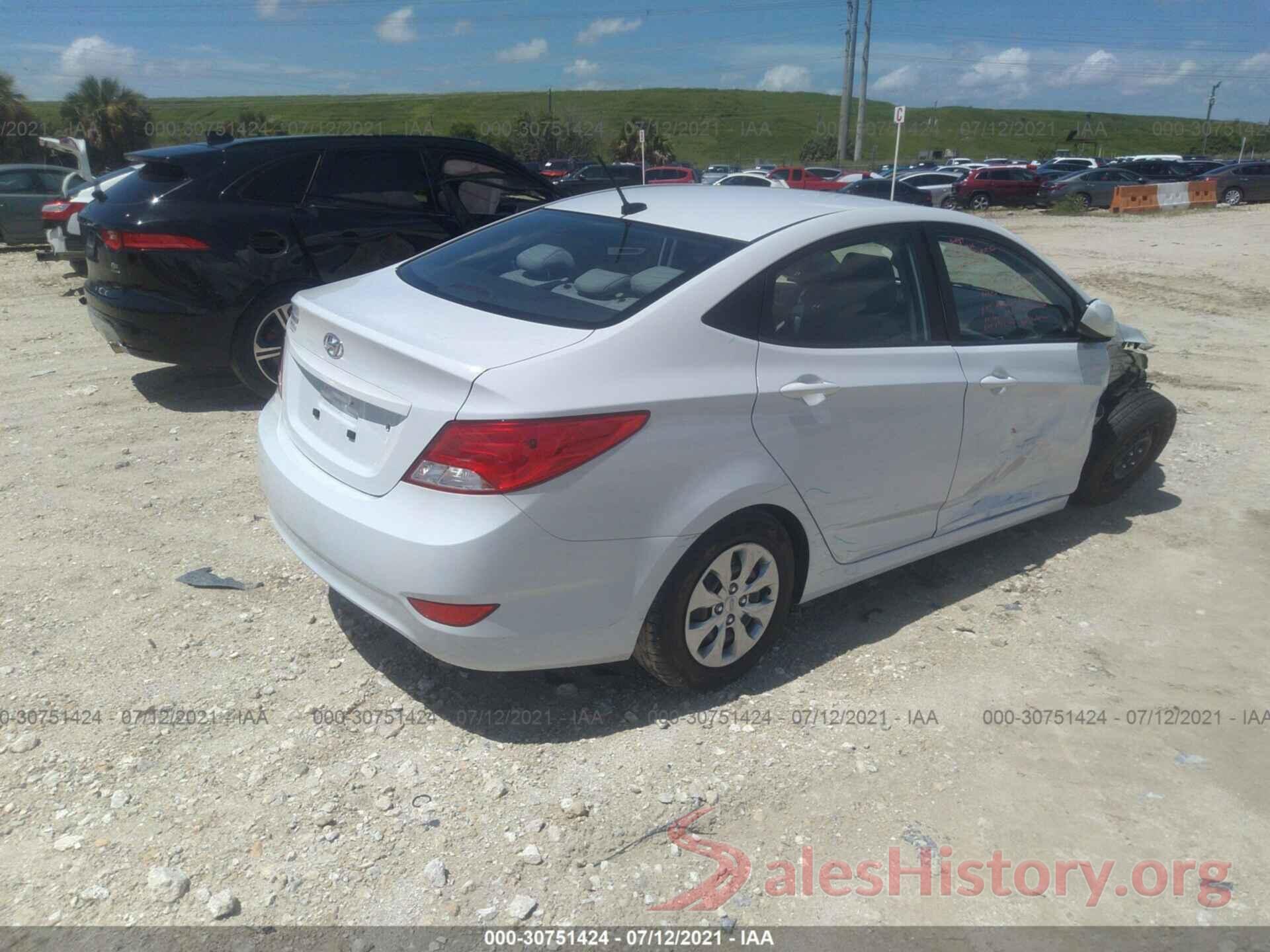 KMHCT4AE1HU368936 2017 HYUNDAI ACCENT