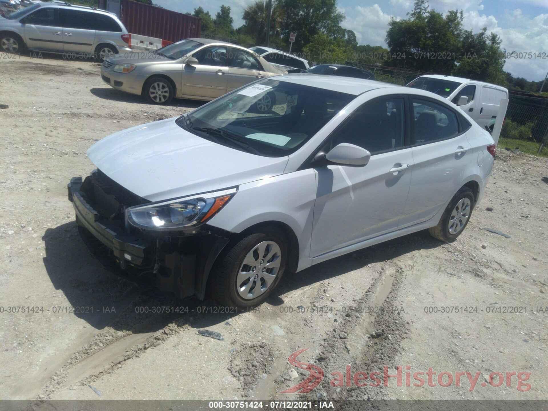 KMHCT4AE1HU368936 2017 HYUNDAI ACCENT